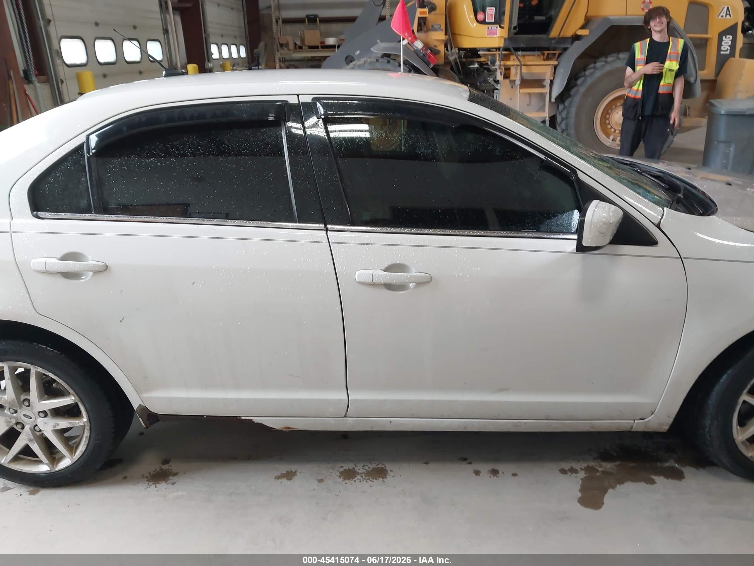 2010 Ford Fusion Se White vin: 3FAHP0HA0AR243469