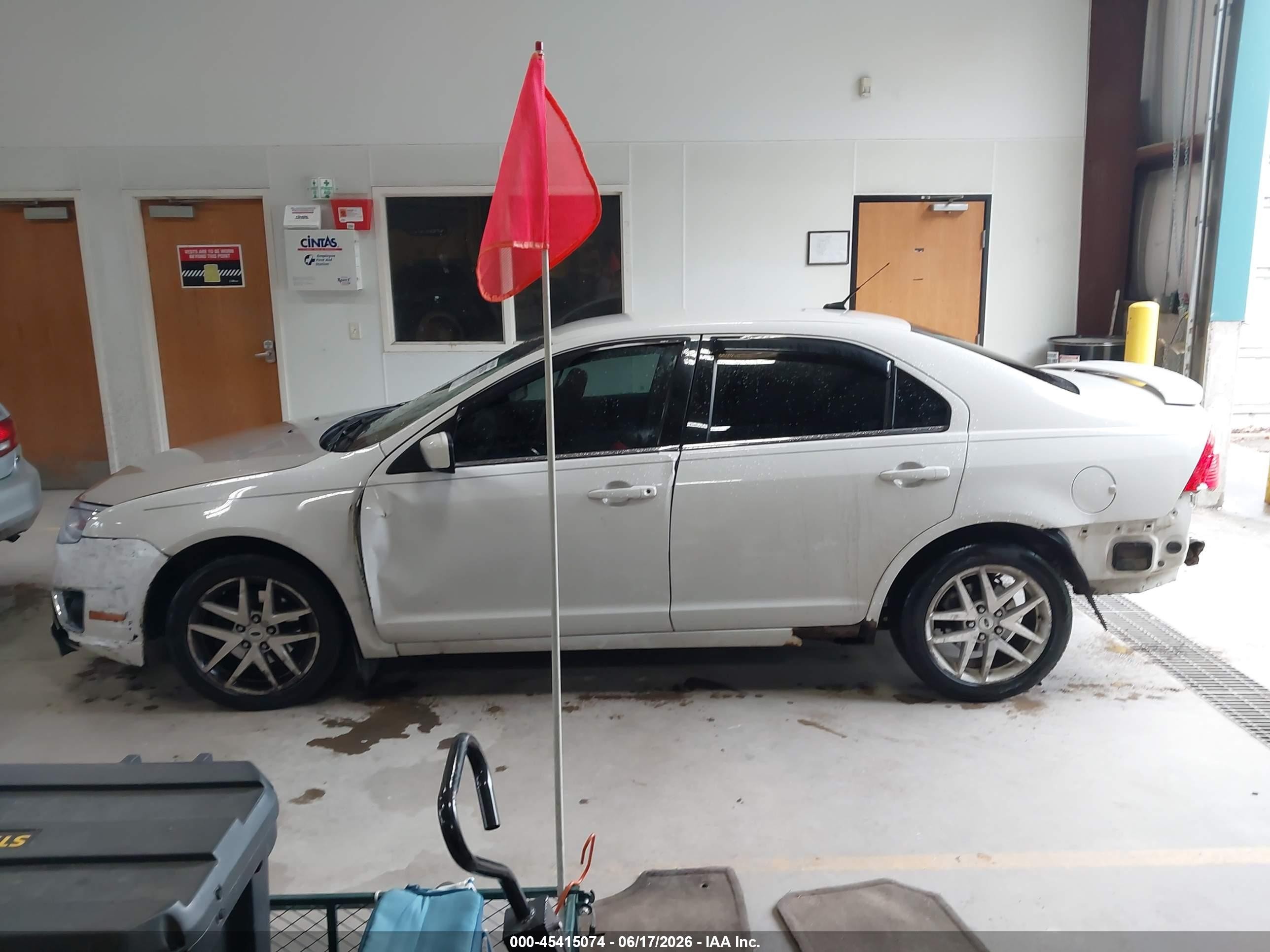 2010 Ford Fusion Se White vin: 3FAHP0HA0AR243469