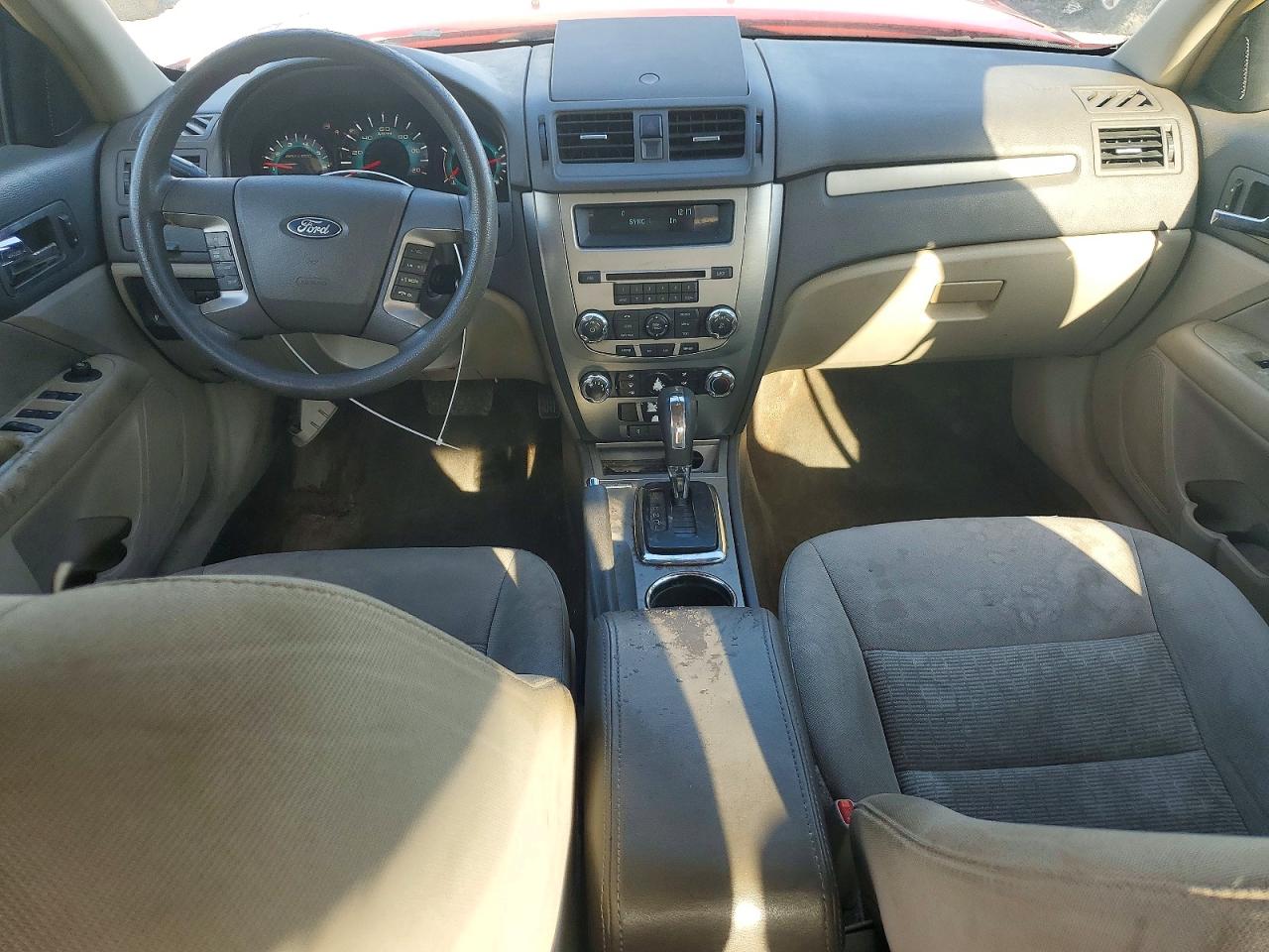 2010 Ford Fusion Se Burgundy vin: 3FAHP0HA0AR258506