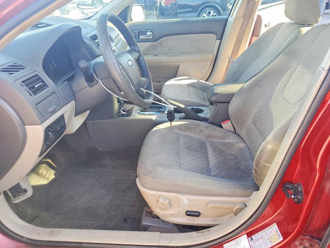 2010 Ford Fusion Se Burgundy vin: 3FAHP0HA0AR258506