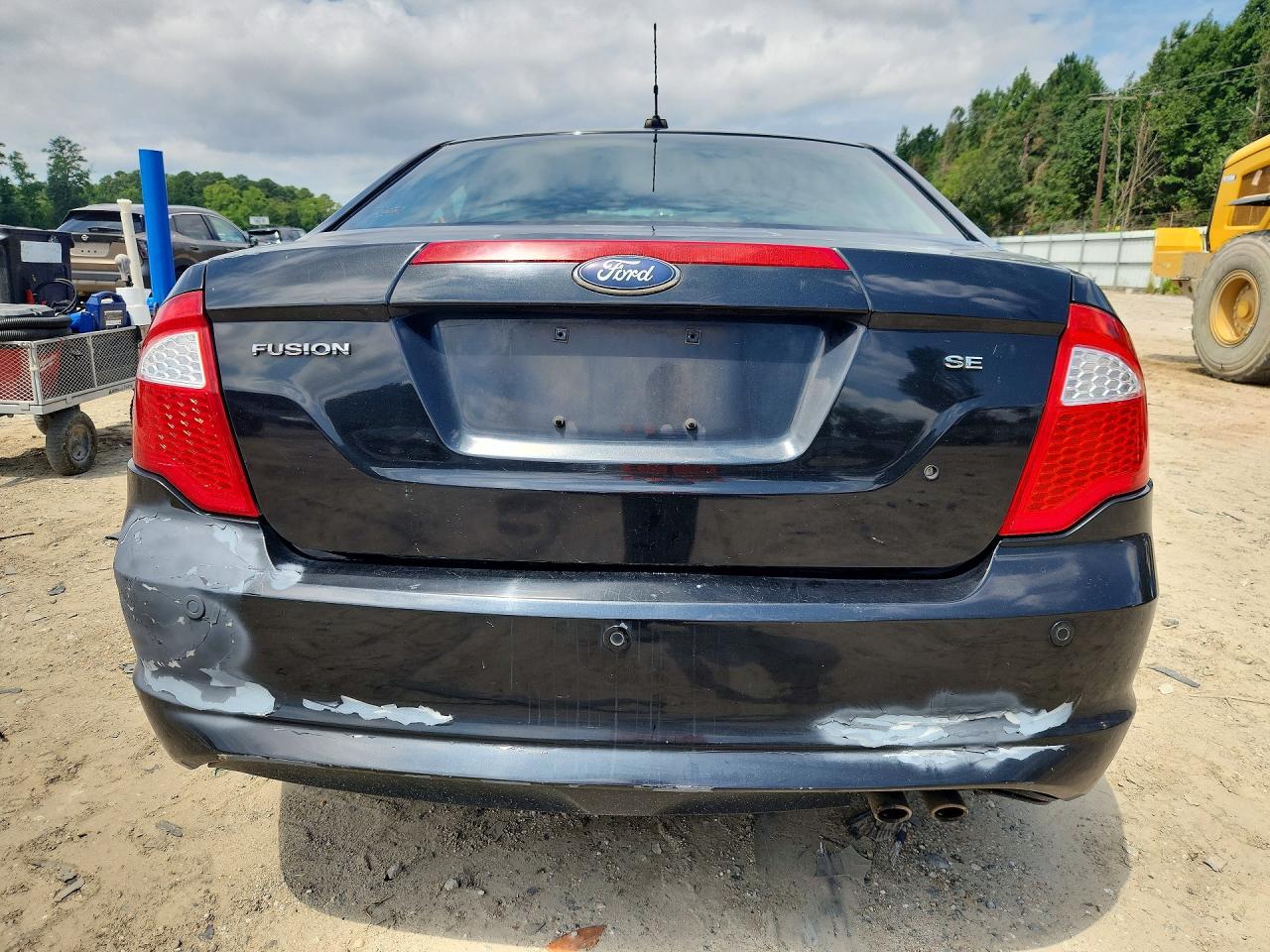 2010 Ford Fusion Se Black vin: 3FAHP0HA0AR325976