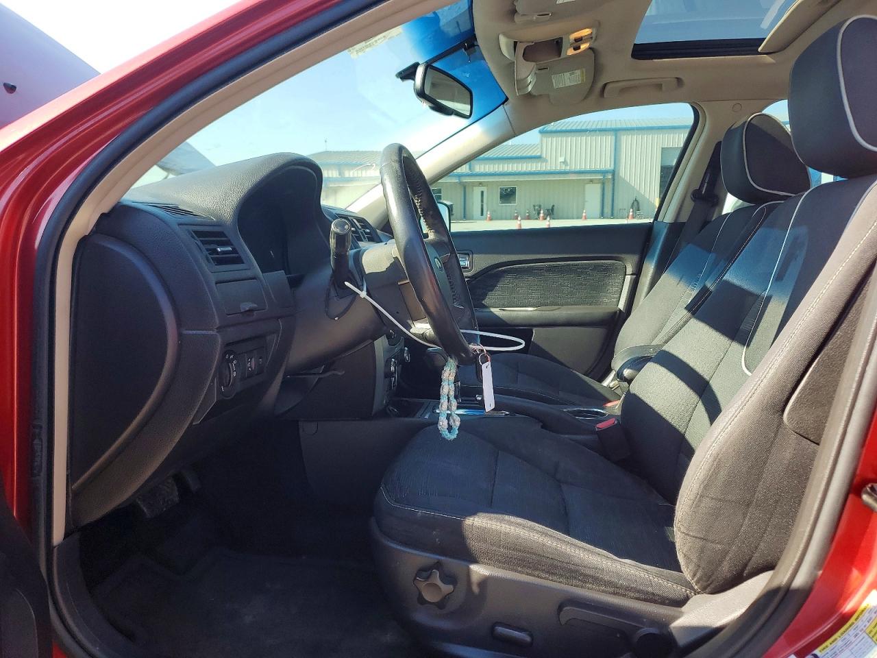 2010 Ford Fusion Se Burgundy vin: 3FAHP0HA0AR335892