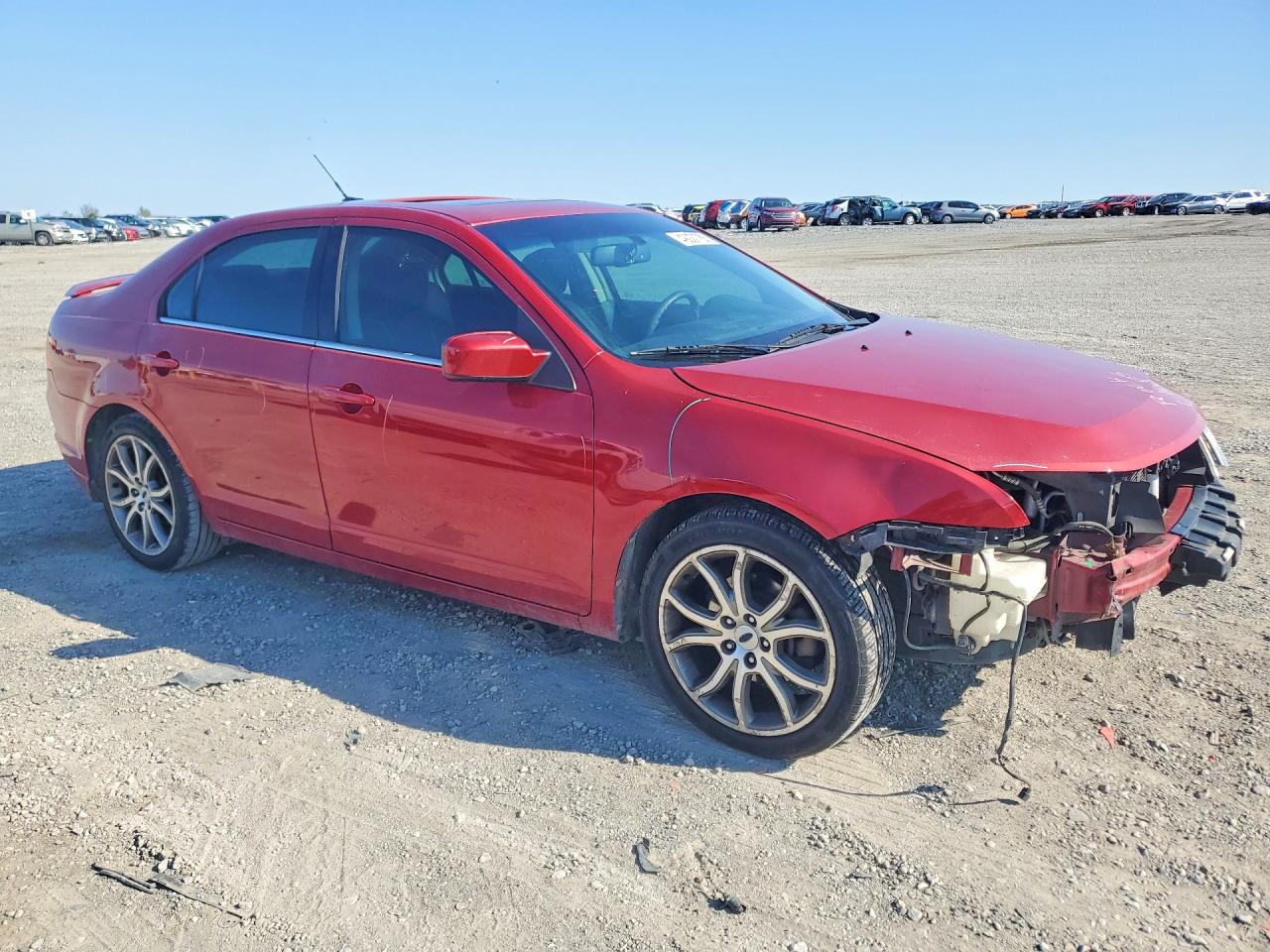 2010 Ford Fusion Se Burgundy vin: 3FAHP0HA0AR335892