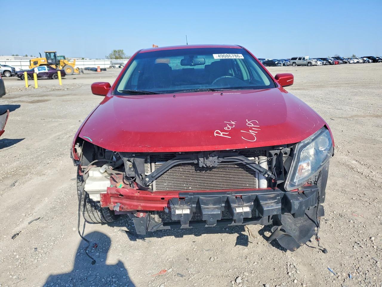 2010 Ford Fusion Se Burgundy vin: 3FAHP0HA0AR335892