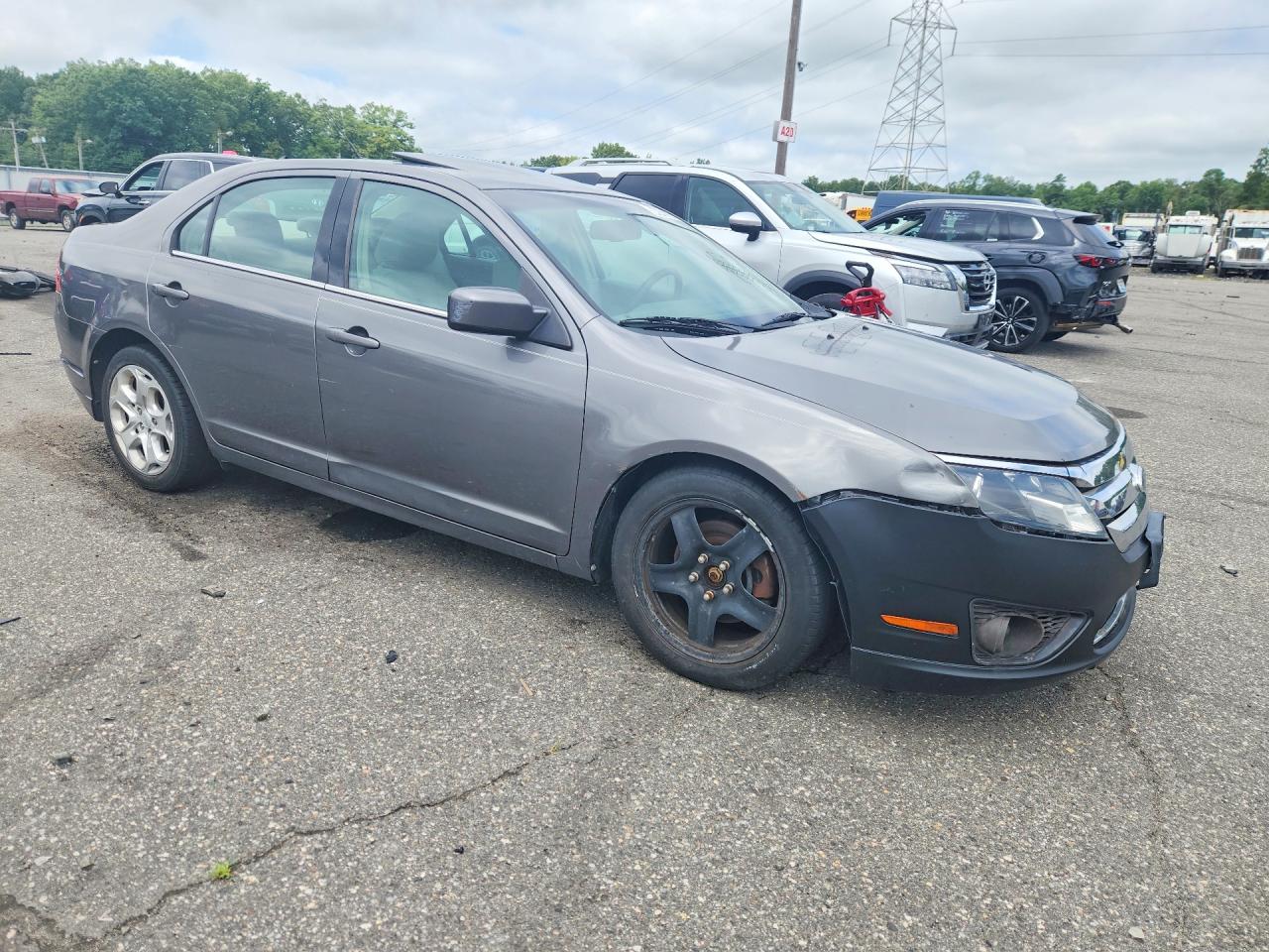 2010 Ford Fusion Se Gray vin: 3FAHP0HA0AR343989