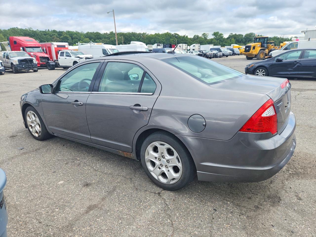2010 Ford Fusion Se Gray vin: 3FAHP0HA0AR343989