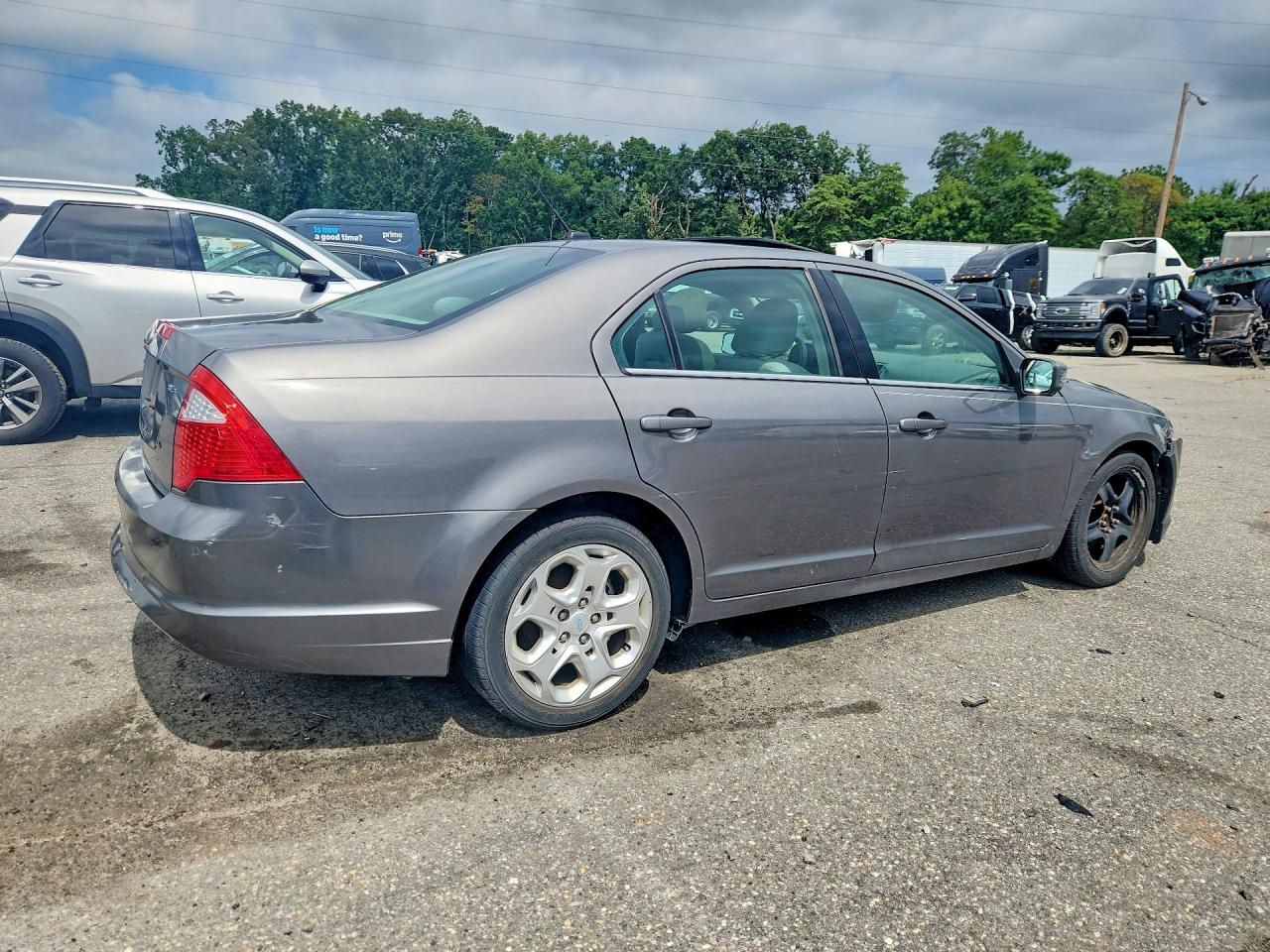 2010 Ford Fusion Se Gray vin: 3FAHP0HA0AR343989