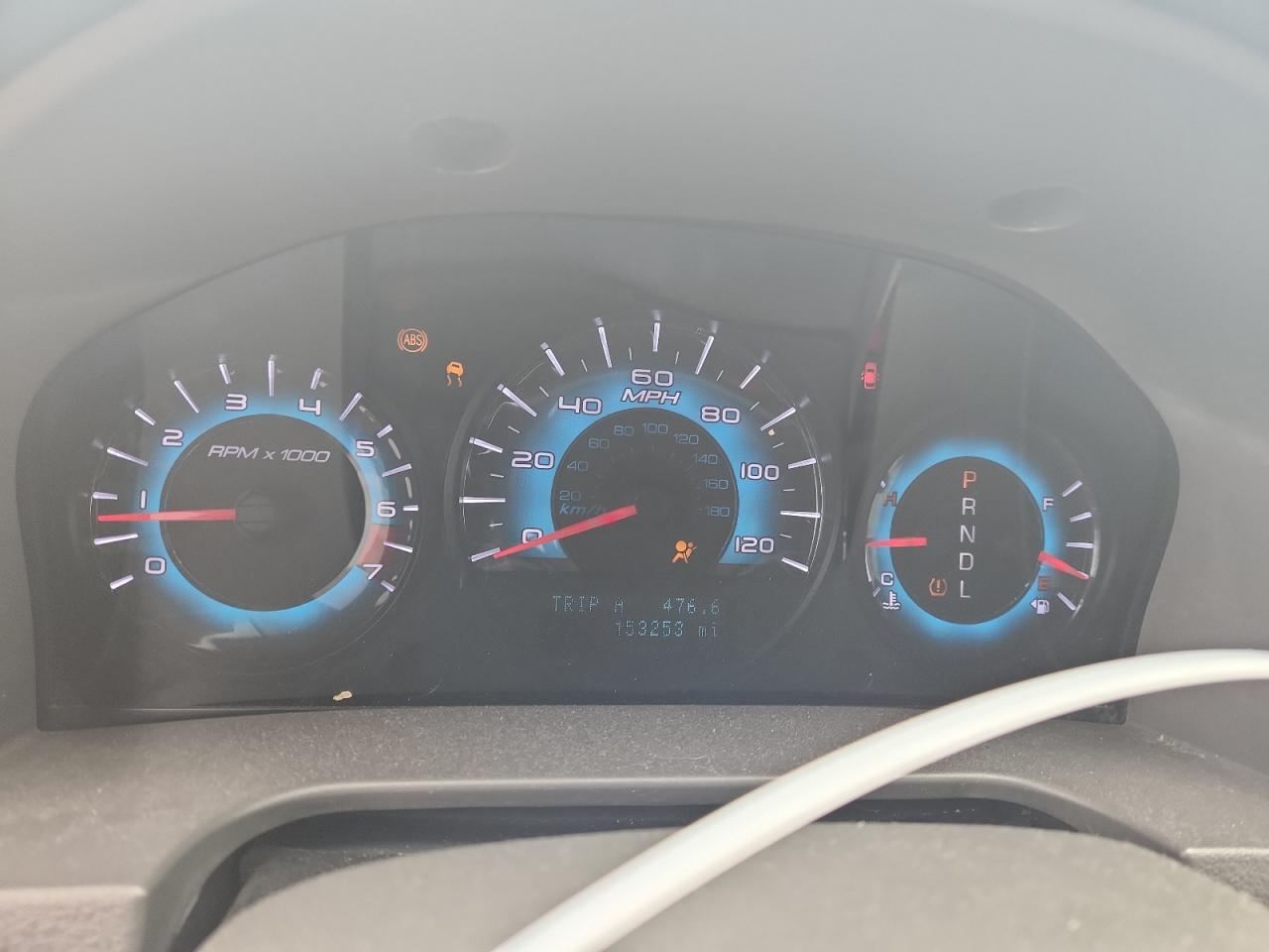 2010 Ford Fusion Se Gray vin: 3FAHP0HA0AR343989 Damage: Warning Light - Abs, On, Unacceptable