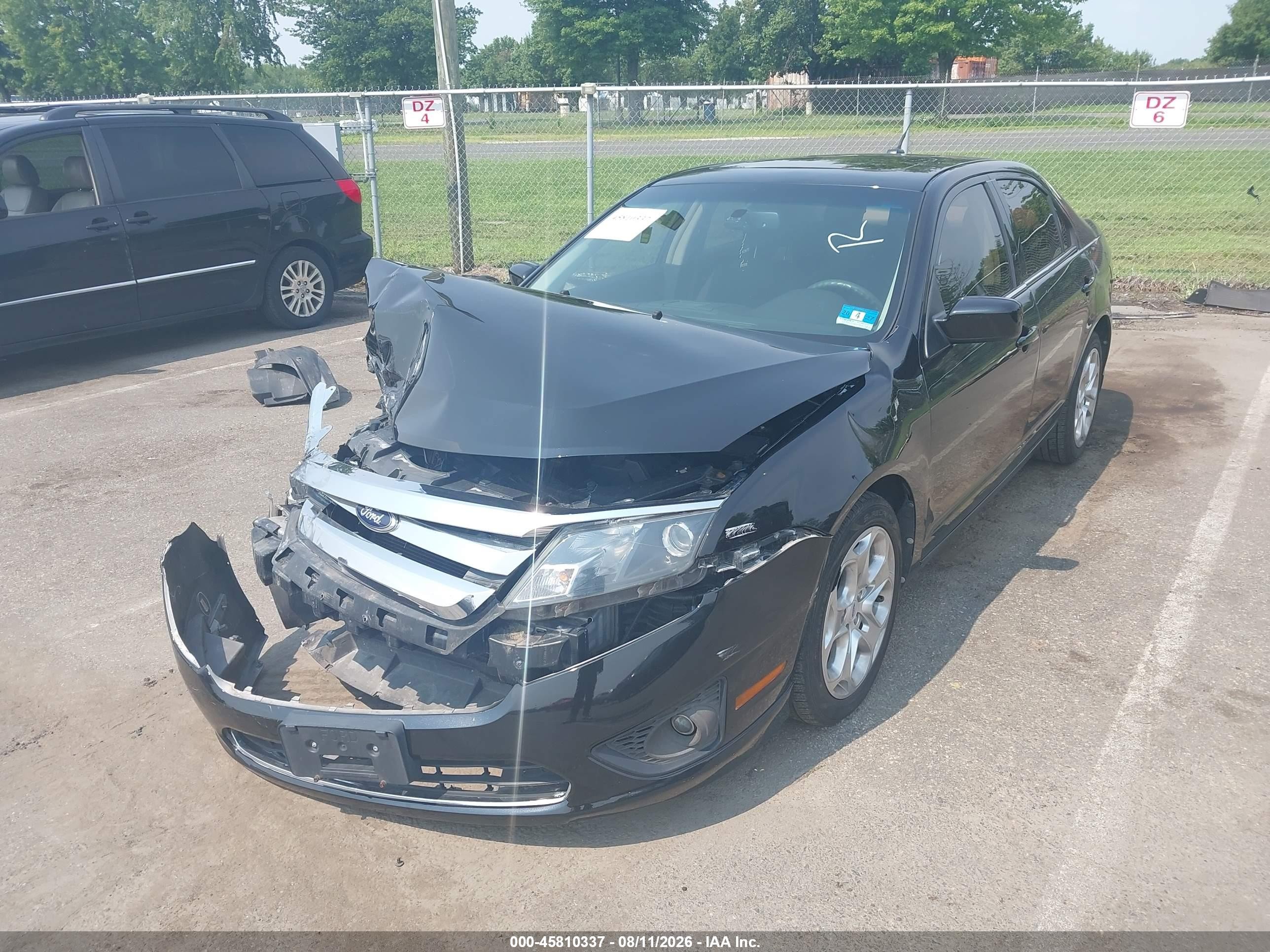 2010 Ford Fusion Se Black vin: 3FAHP0HA0AR345368