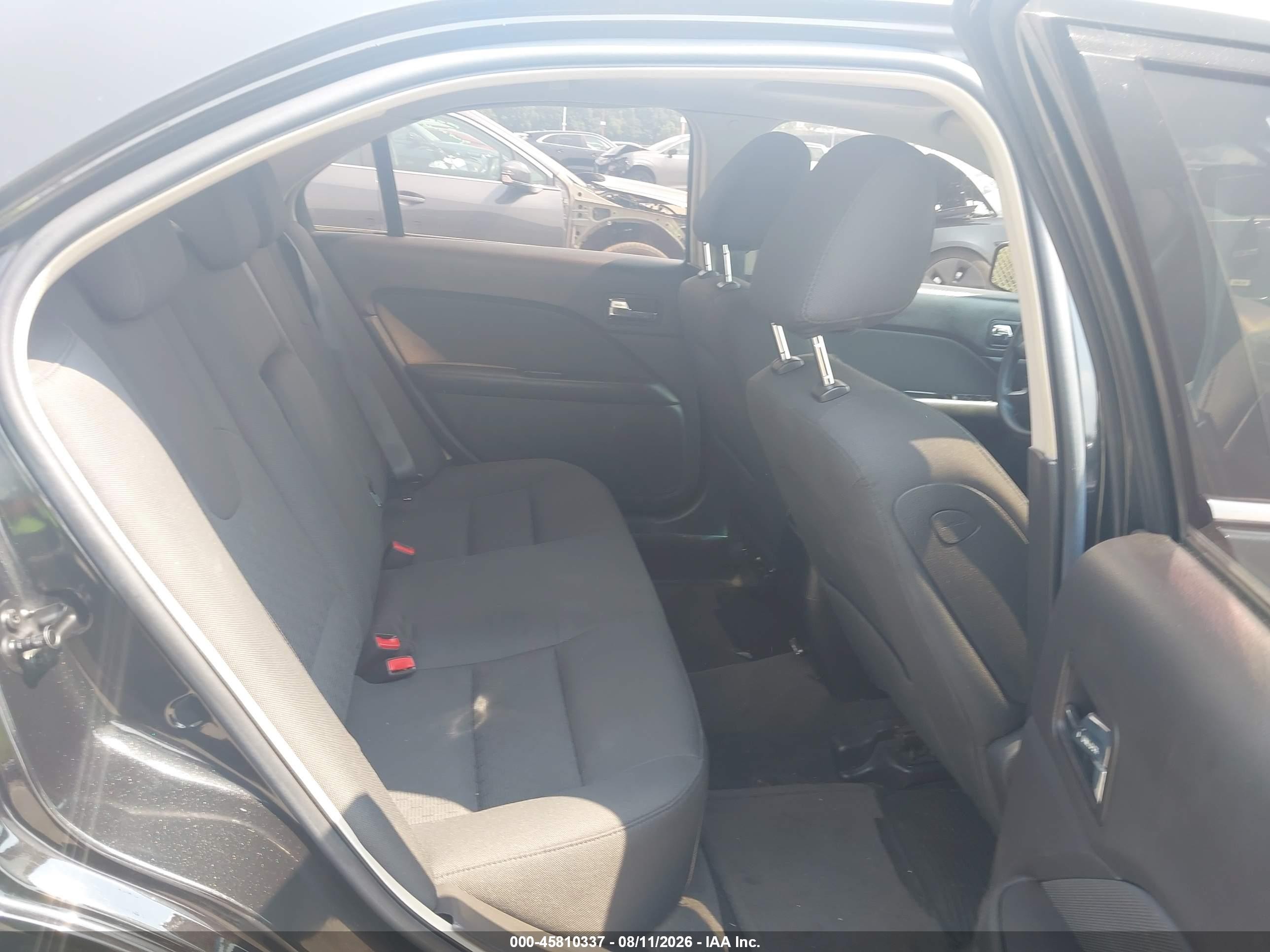 2010 Ford Fusion Se Black vin: 3FAHP0HA0AR345368