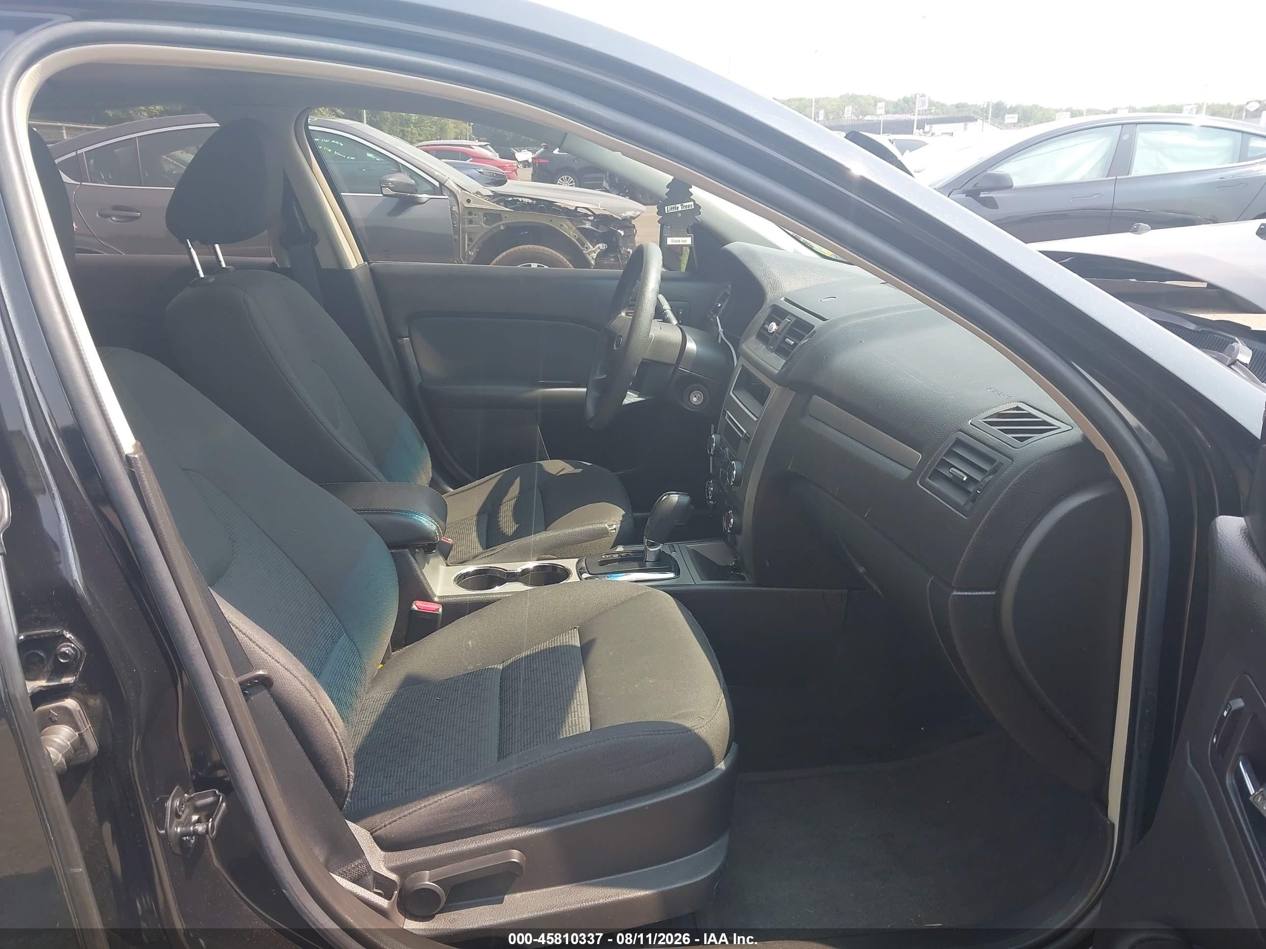 2010 Ford Fusion Se Black vin: 3FAHP0HA0AR345368