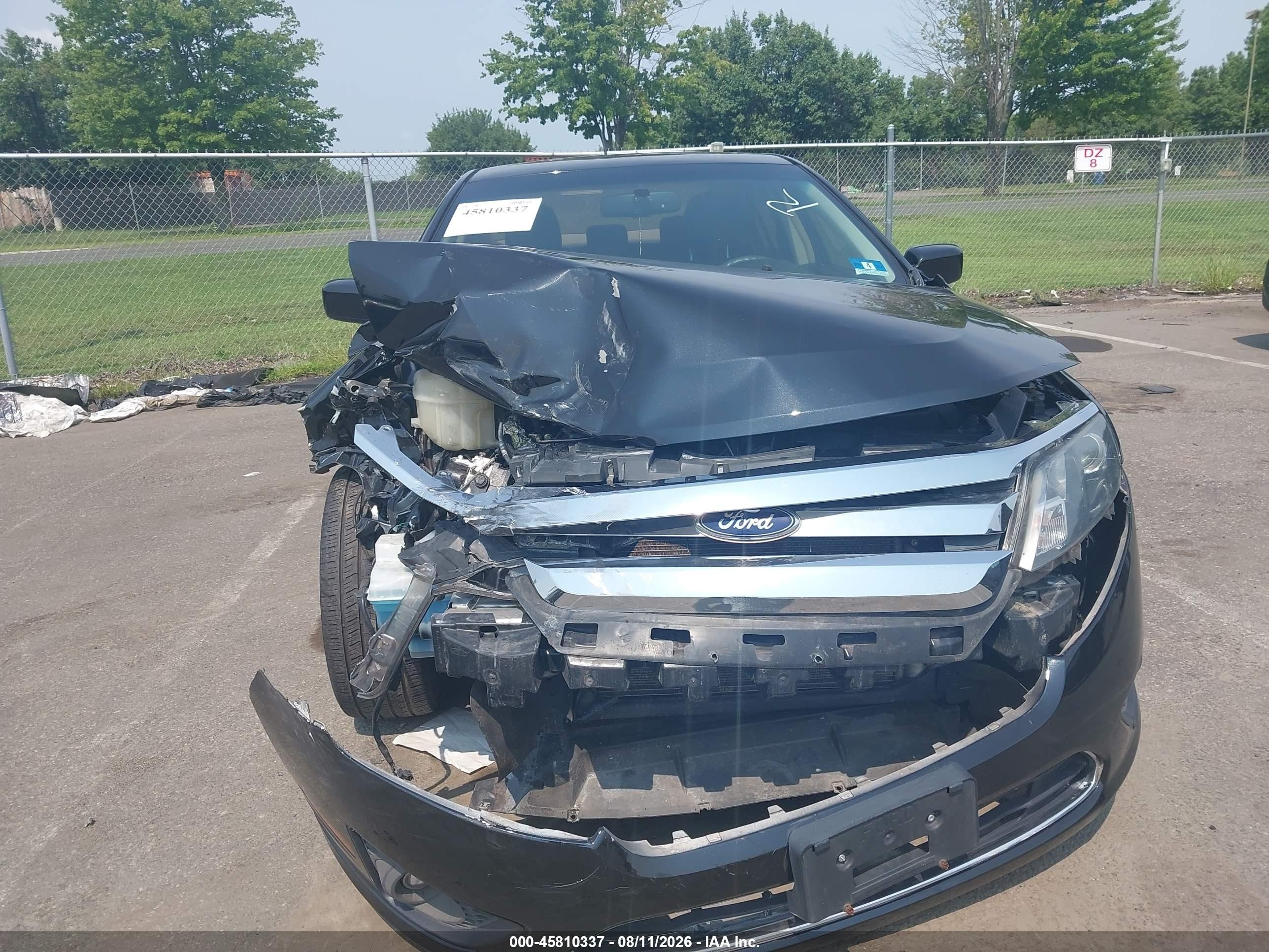 2010 Ford Fusion Se Black vin: 3FAHP0HA0AR345368