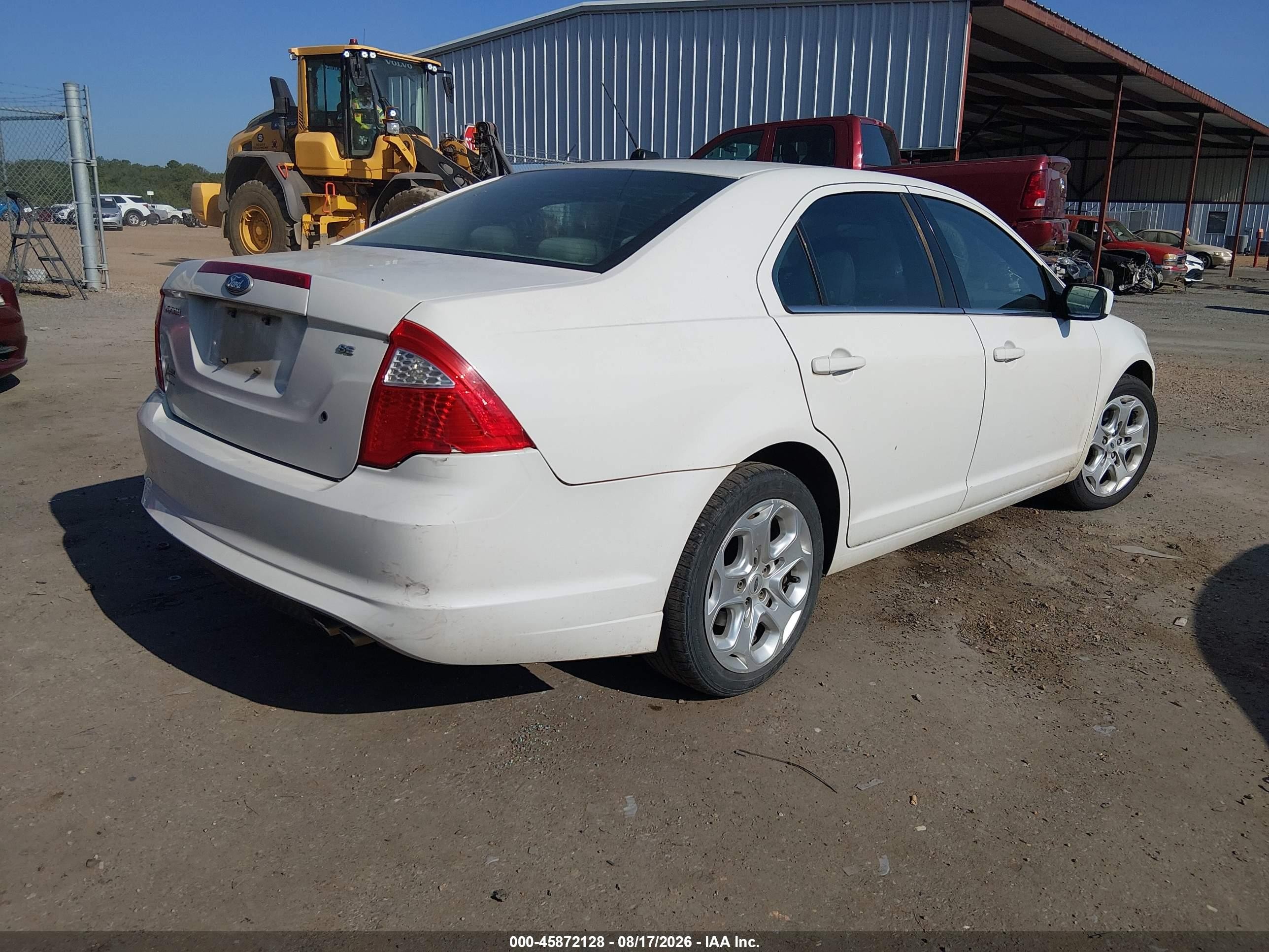 2010 Ford Fusion Se Silver vin: 3FAHP0HA0AR395641