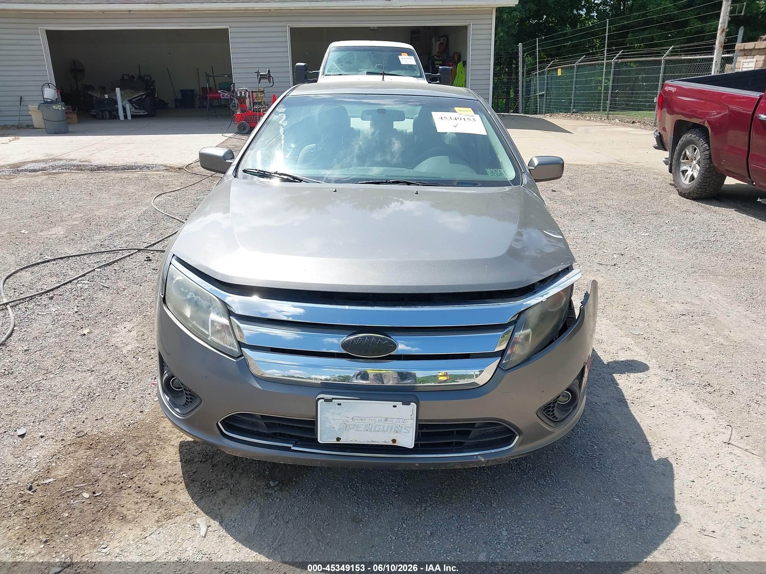 2010 Ford Fusion Se Gray vin: 3FAHP0HA0AR396076