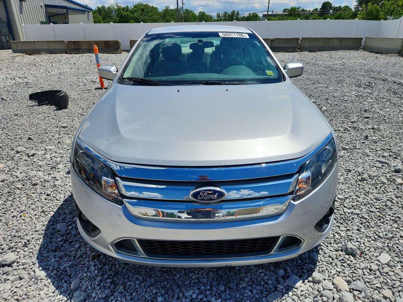 2010 Ford Fusion Se Silver vin: 3FAHP0HA0AR415208