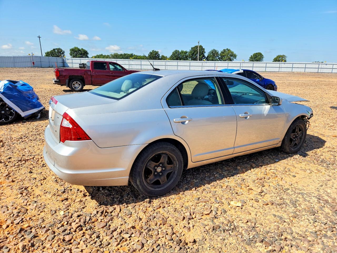 2011 Ford Fusion Se Silver vin: 3FAHP0HA0BR125813