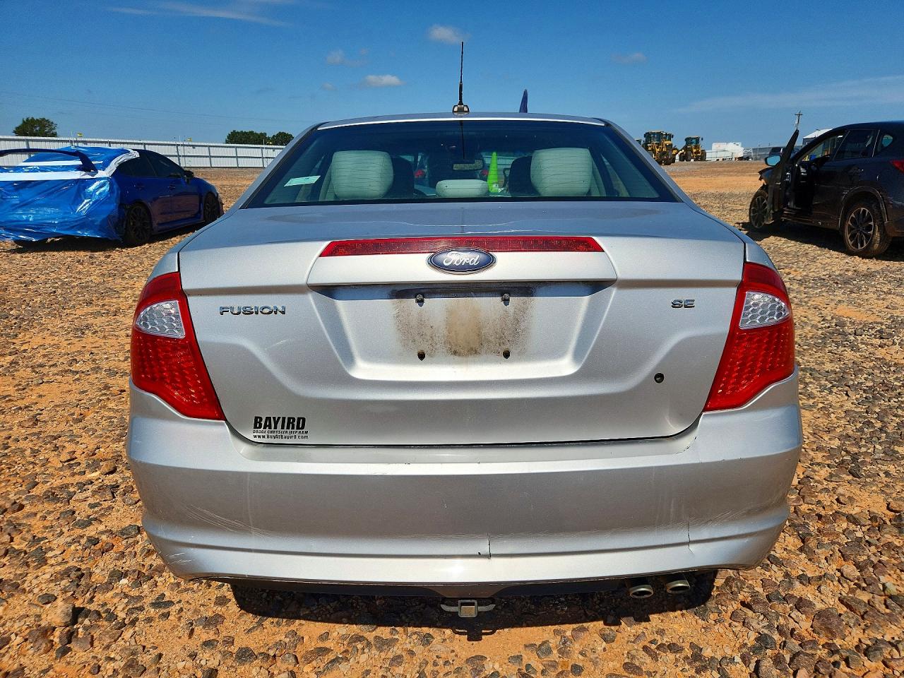 2011 Ford Fusion Se Silver vin: 3FAHP0HA0BR125813