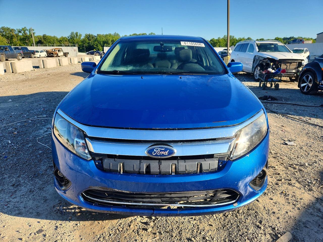 2011 Ford Fusion Se Blue vin: 3FAHP0HA0BR126671
