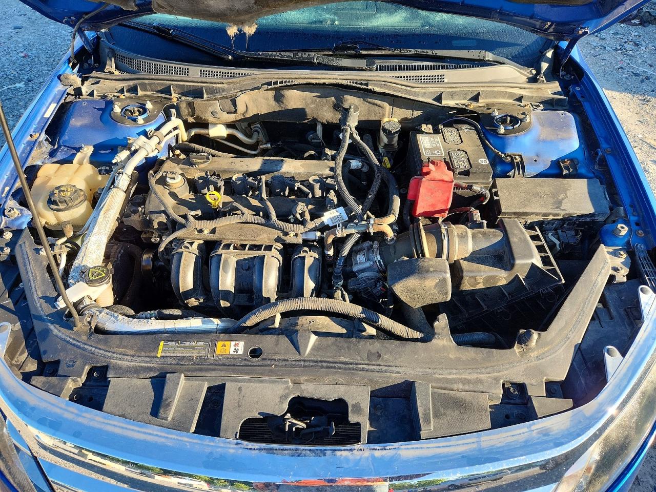2011 Ford Fusion Se Blue vin: 3FAHP0HA0BR126671