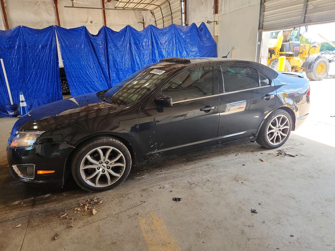 2011 Ford Fusion Se Black vin: 3FAHP0HA0BR137234