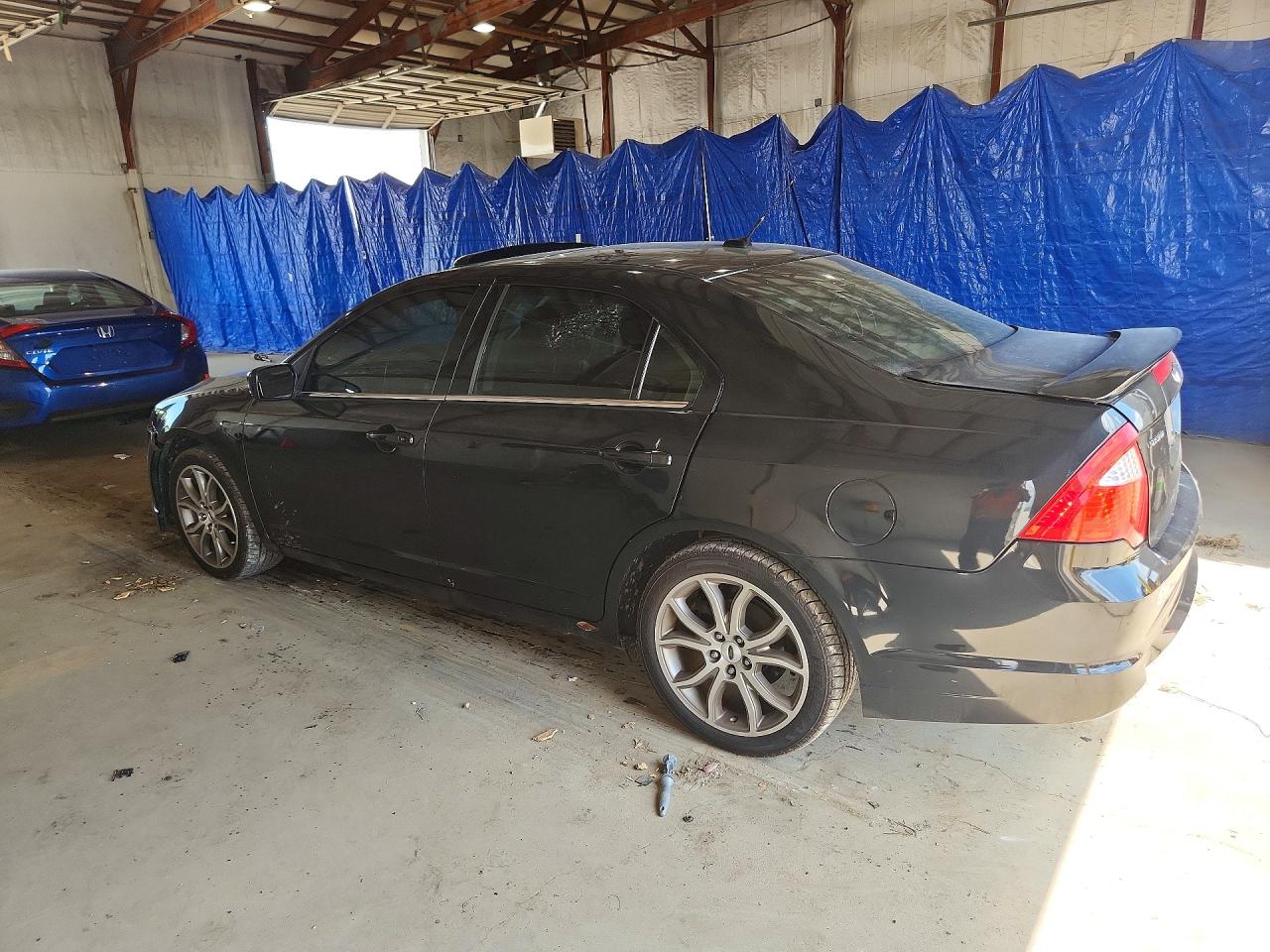 2011 Ford Fusion Se Black vin: 3FAHP0HA0BR137234