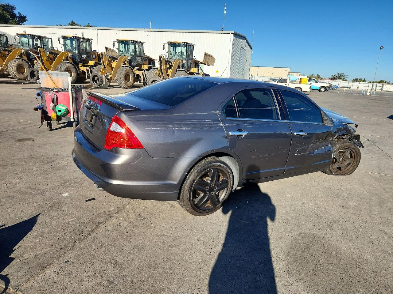 2011 Ford Fusion Se Charcoal vin: 3FAHP0HA0BR139856