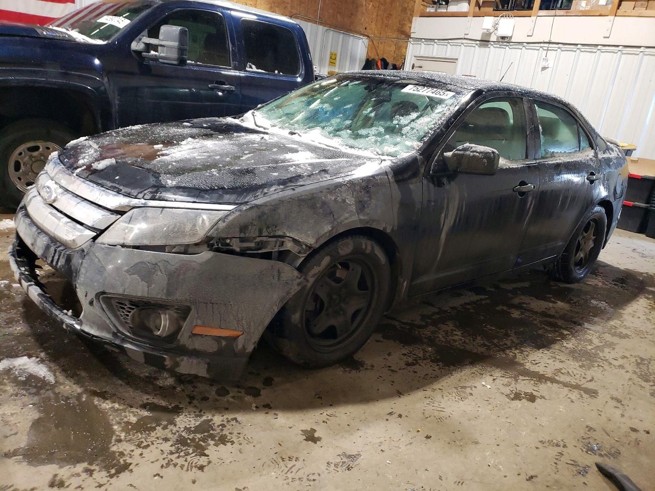 2011 Ford Fusion Se Black vin: 3FAHP0HA0BR173456