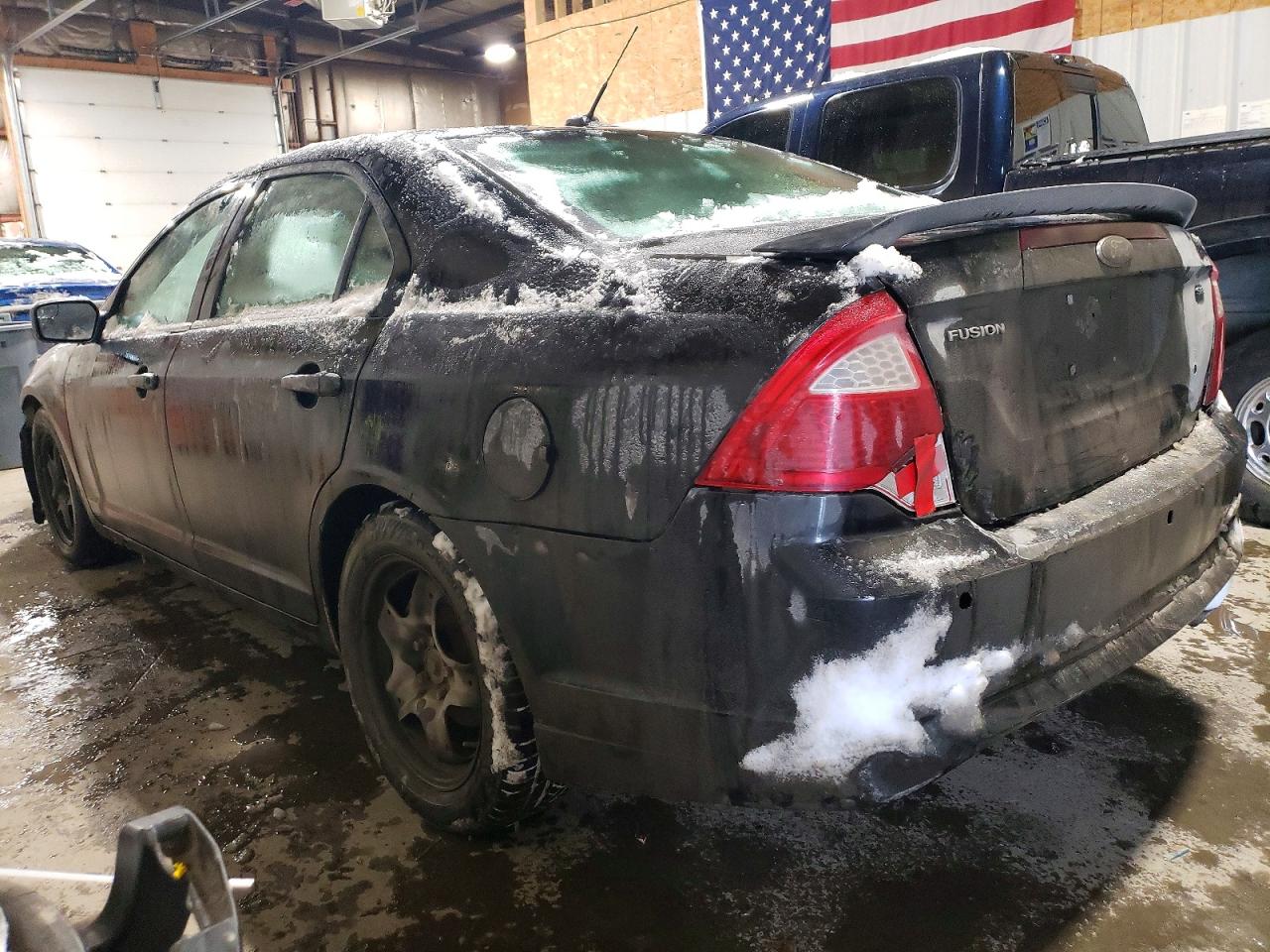 2011 Ford Fusion Se Black vin: 3FAHP0HA0BR173456