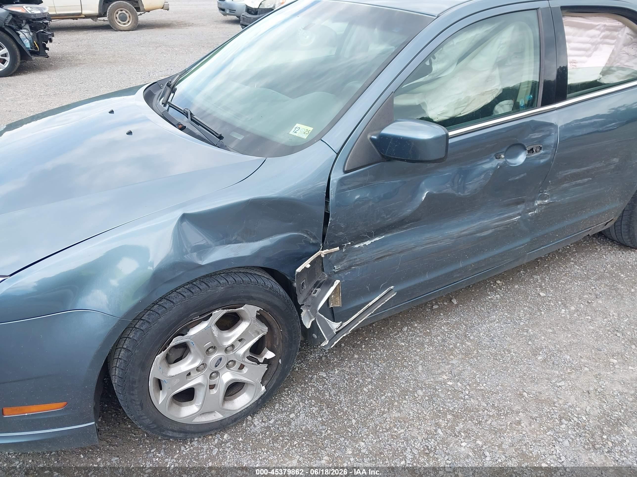 2011 Ford Fusion Se Blue vin: 3FAHP0HA0BR194520