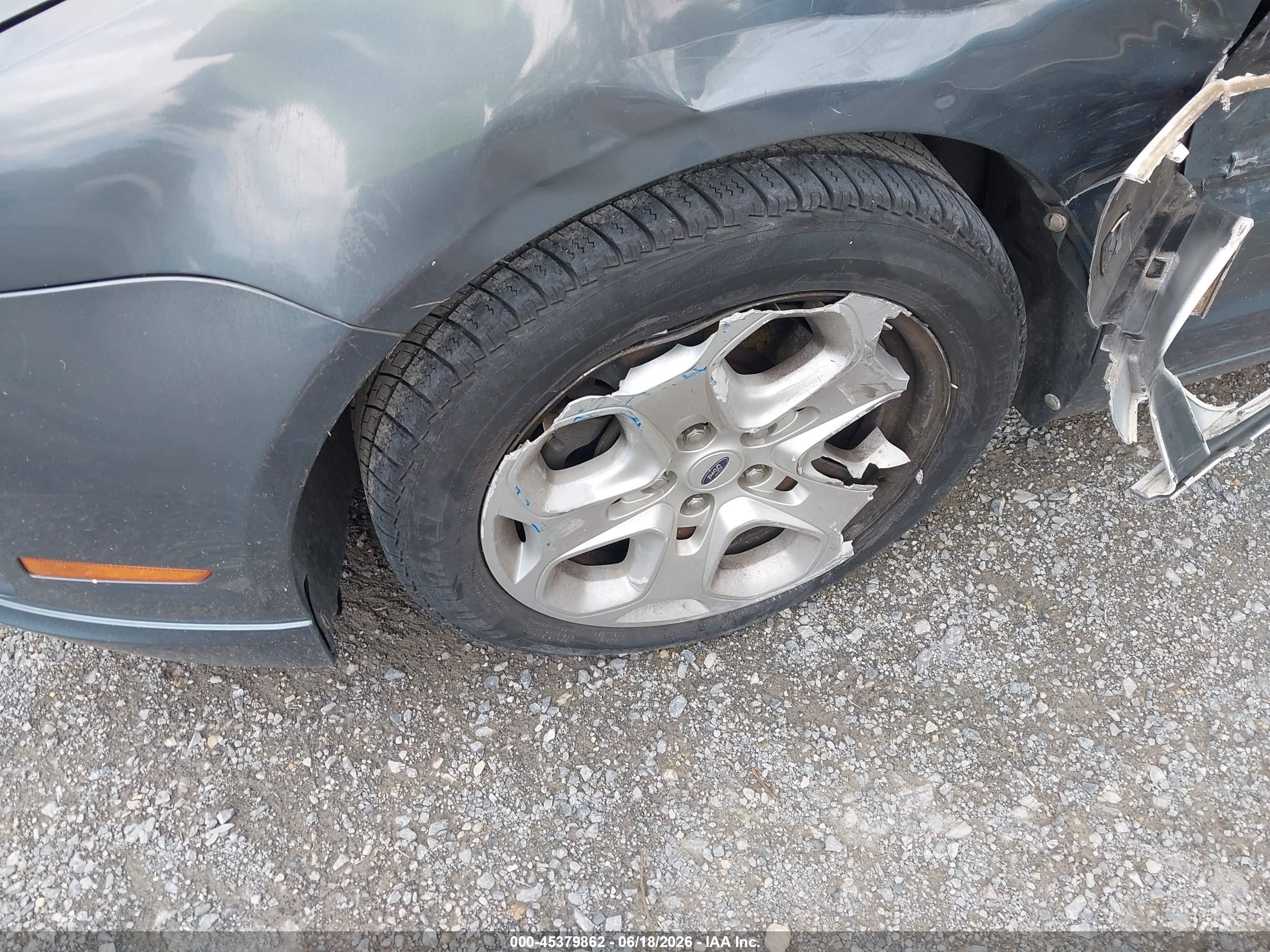 2011 Ford Fusion Se Blue vin: 3FAHP0HA0BR194520