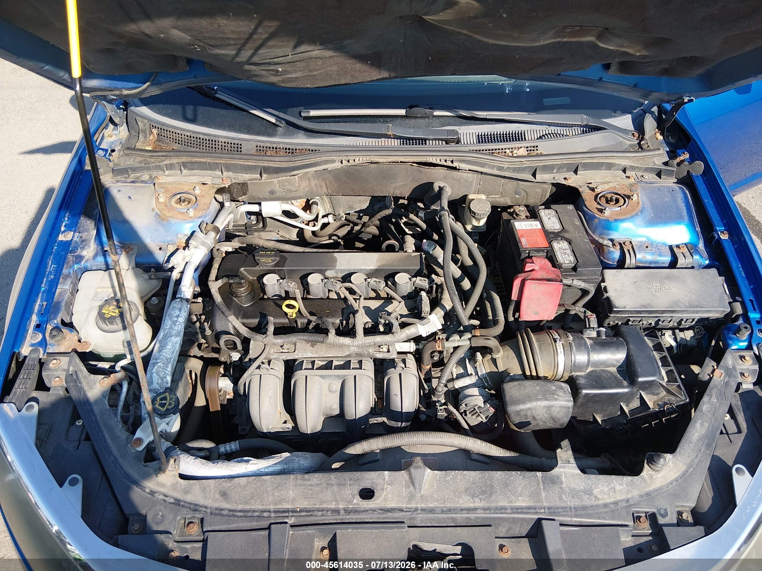 2011 Ford Fusion Se Blue vin: 3FAHP0HA0BR199104
