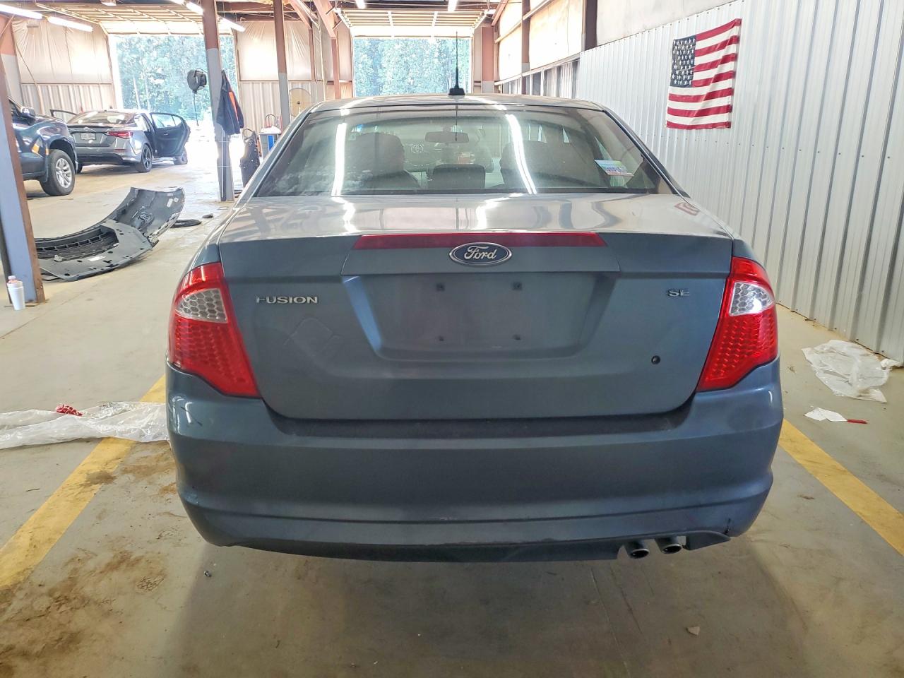 2011 Ford Fusion Se Blue vin: 3FAHP0HA0BR230321