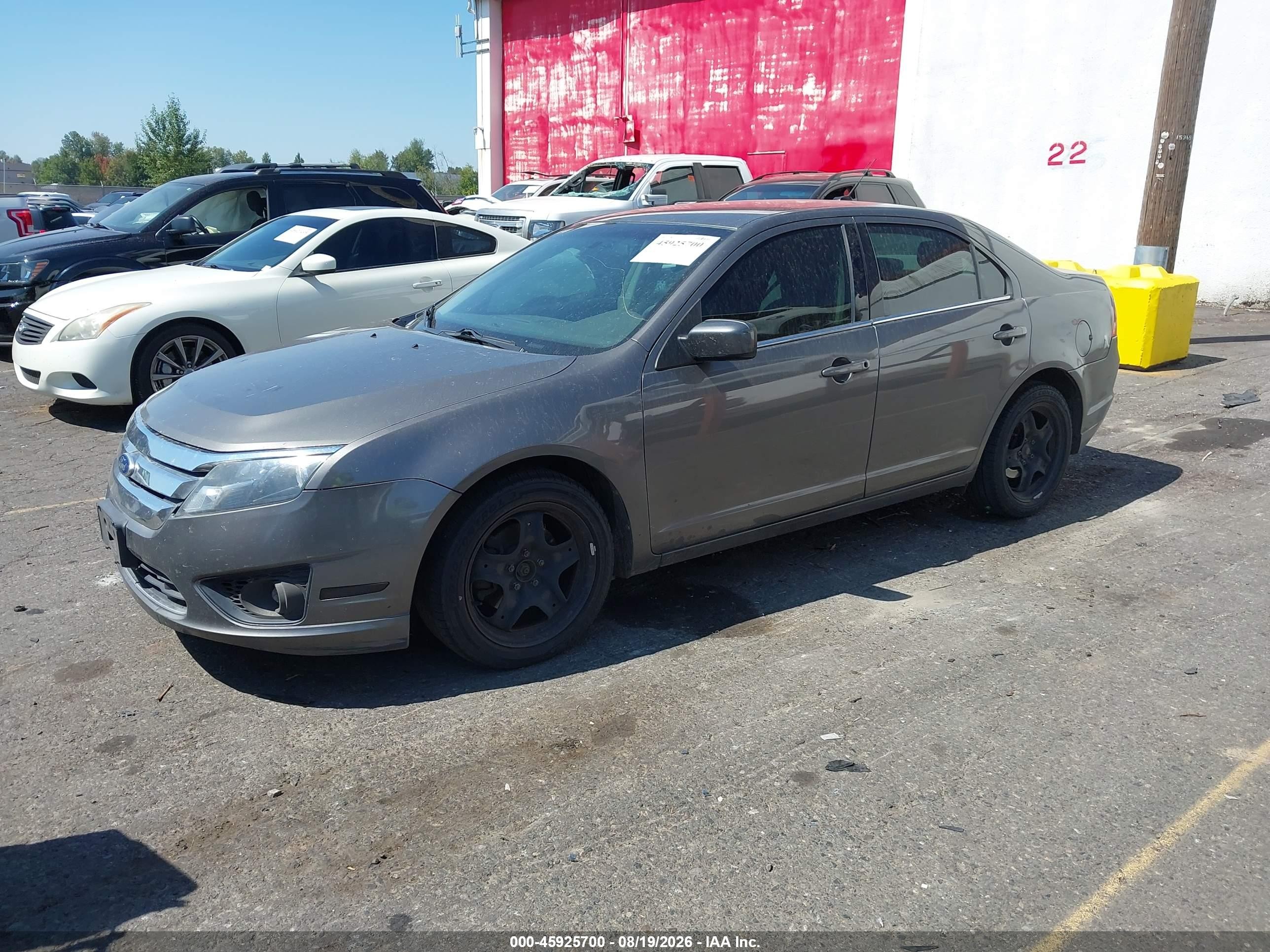 2011 Ford Fusion Se Gray vin: 3FAHP0HA0BR247538