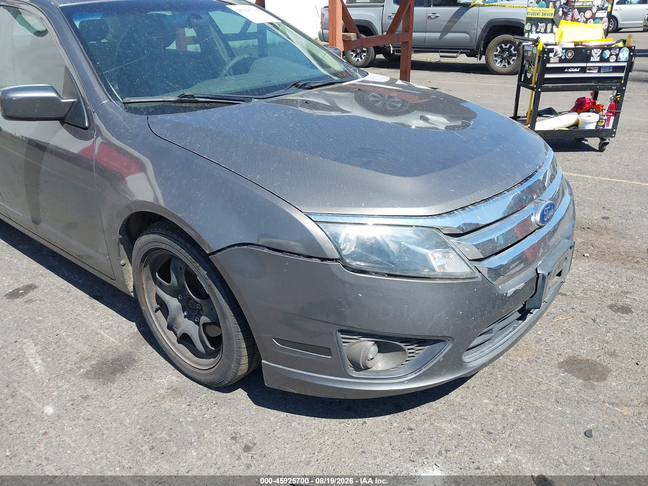 2011 Ford Fusion Se Gray vin: 3FAHP0HA0BR247538