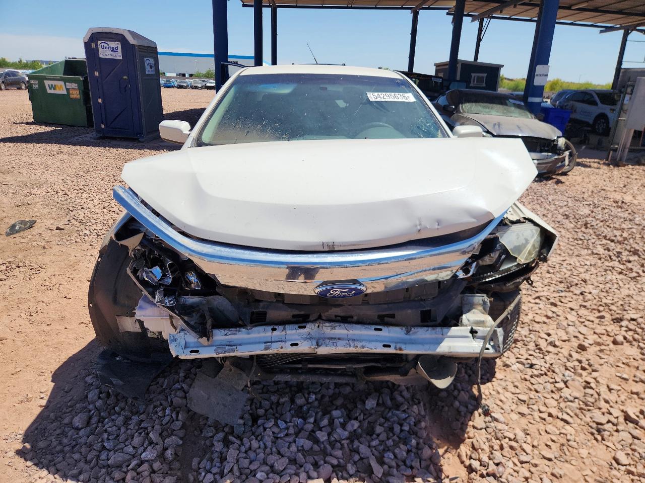 2011 Ford Fusion Se White vin: 3FAHP0HA0BR275680