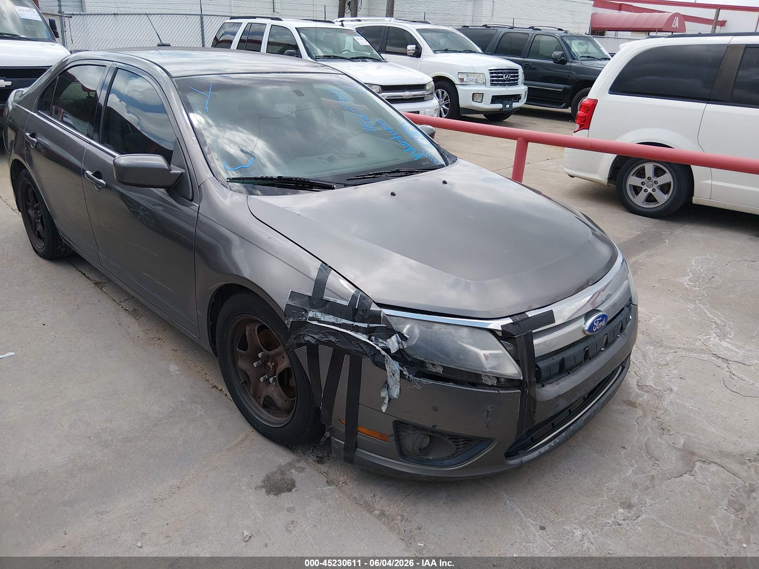2011 Ford Fusion Se Gray vin: 3FAHP0HA0BR282080