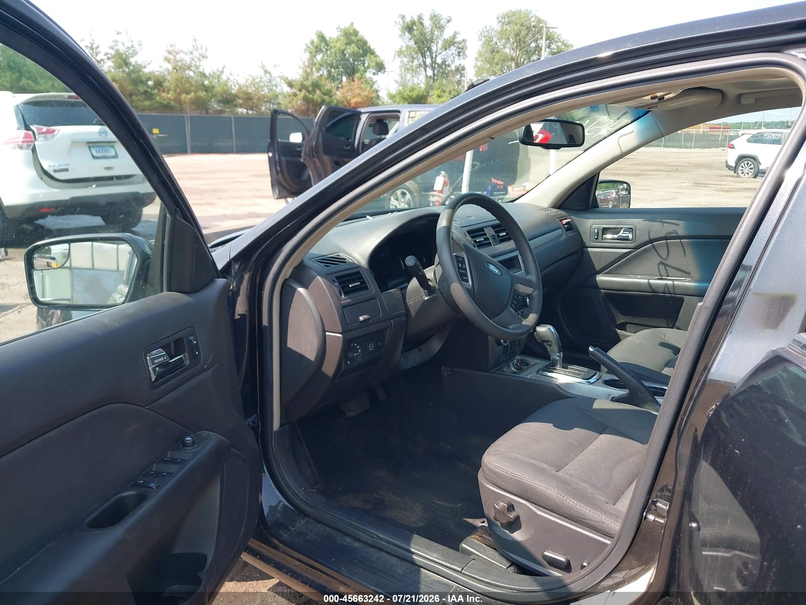 2011 Ford Fusion Se Black vin: 3FAHP0HA0BR284539