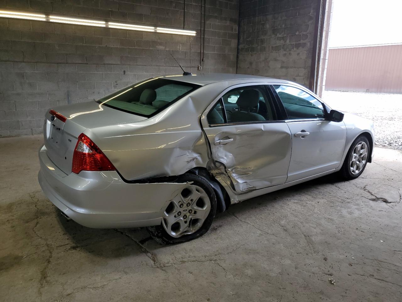 2011 Ford Fusion Se Silver vin: 3FAHP0HA0BR289465