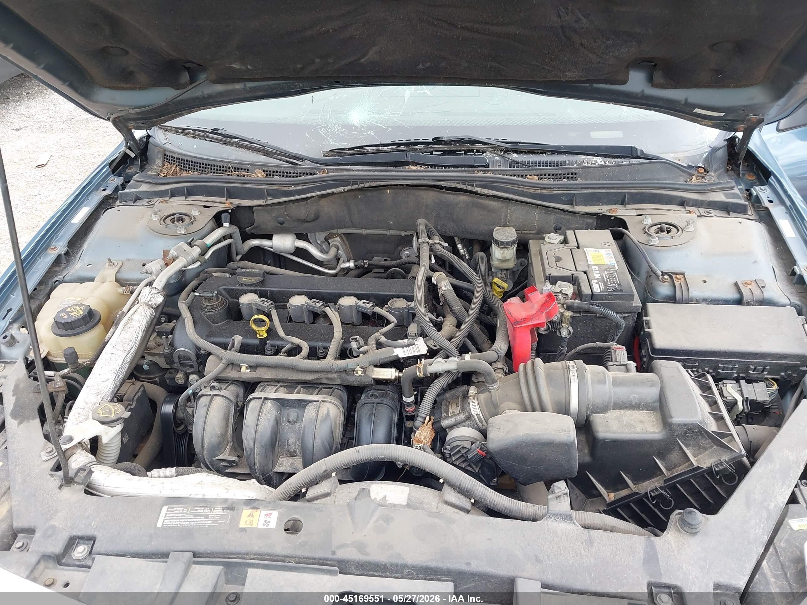 2011 Ford Fusion Se Blue vin: 3FAHP0HA0BR302909