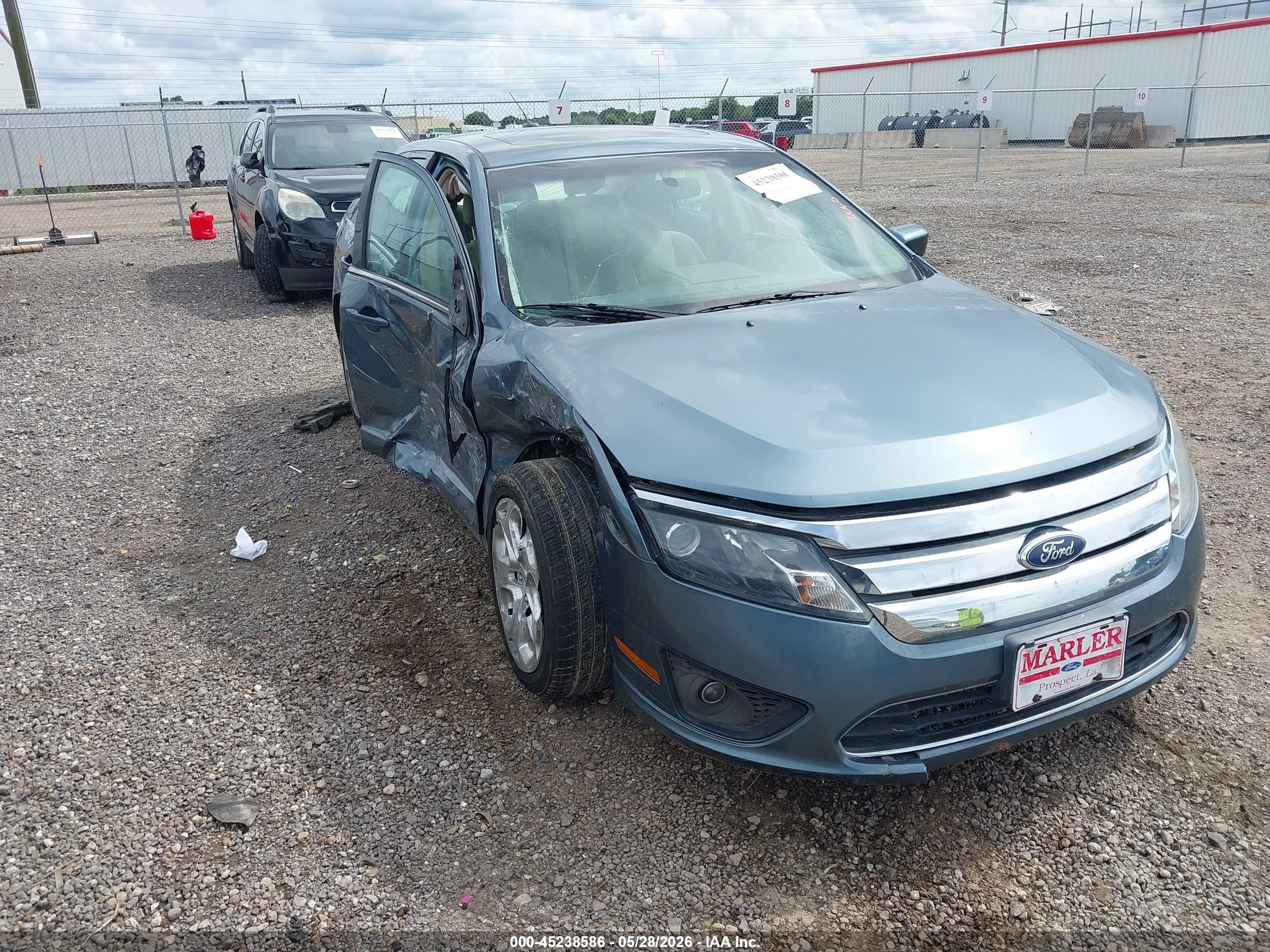 2011 Ford Fusion Se Blue vin: 3FAHP0HA0BR303364