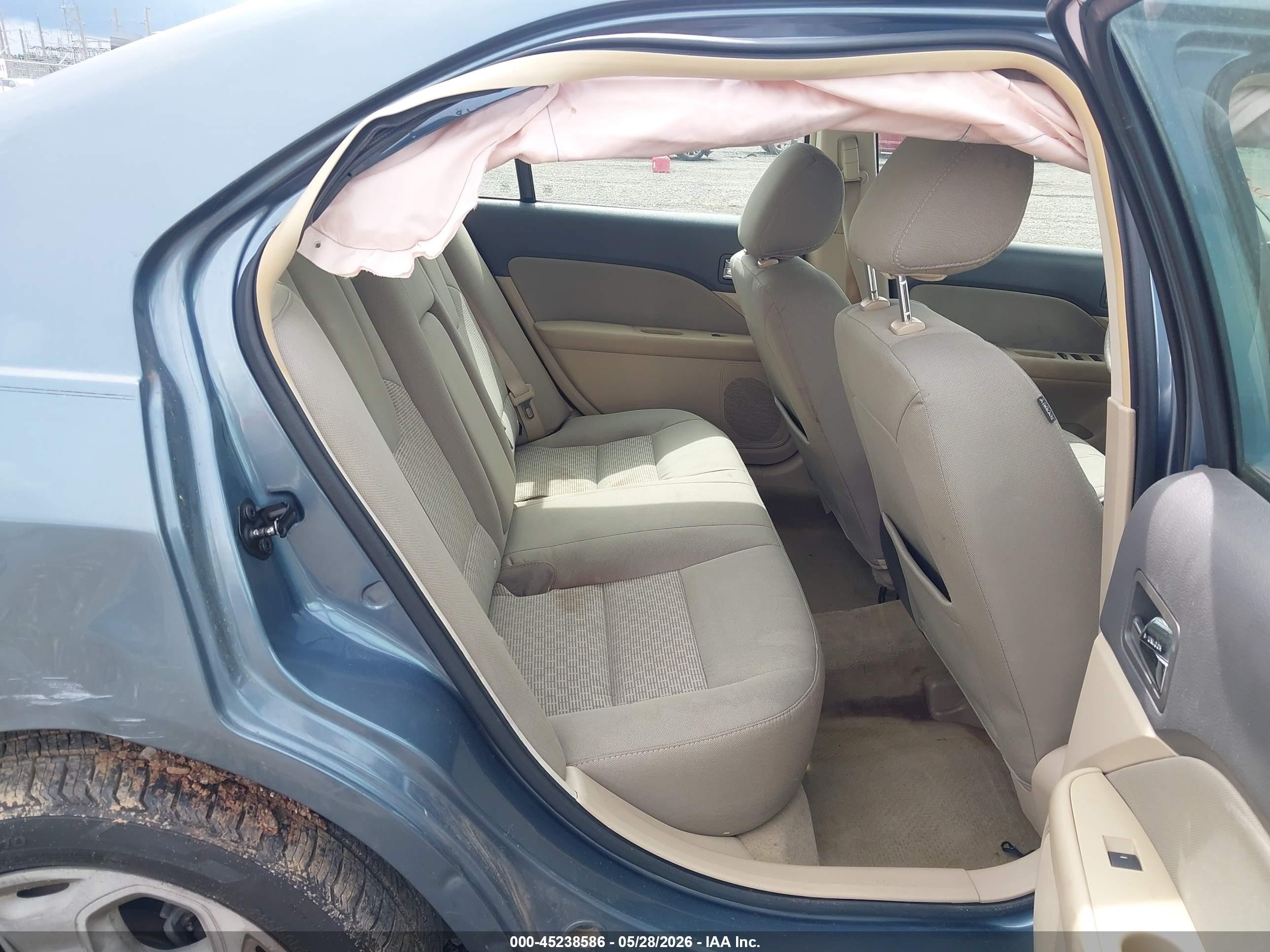 2011 Ford Fusion Se Blue vin: 3FAHP0HA0BR303364