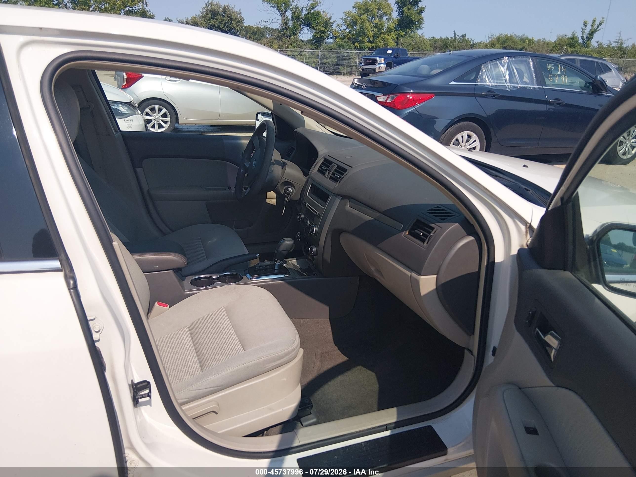 2011 Ford Fusion Se Белый vin: 3FAHP0HA0BR309732