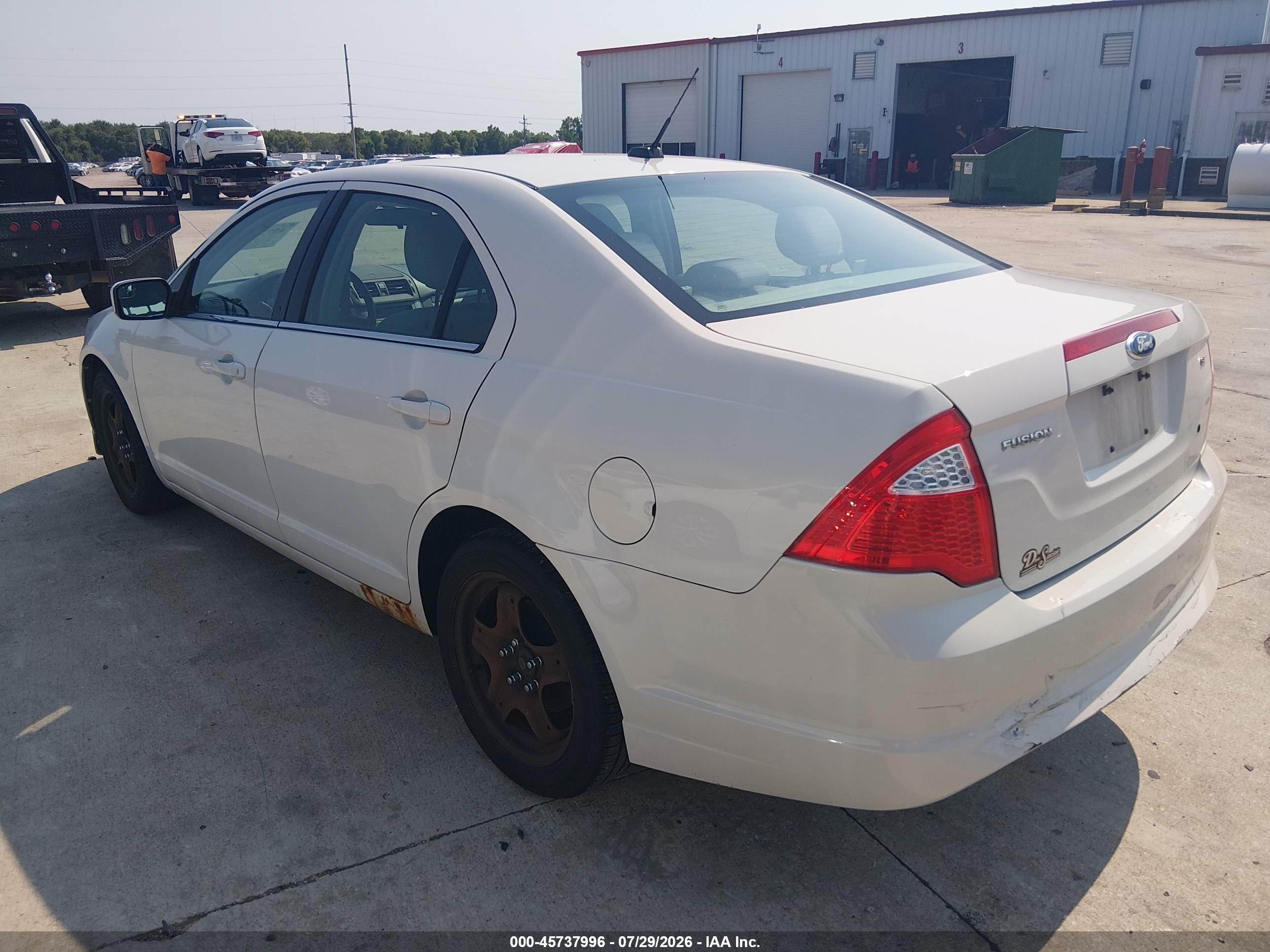 2011 Ford Fusion Se Белый vin: 3FAHP0HA0BR309732