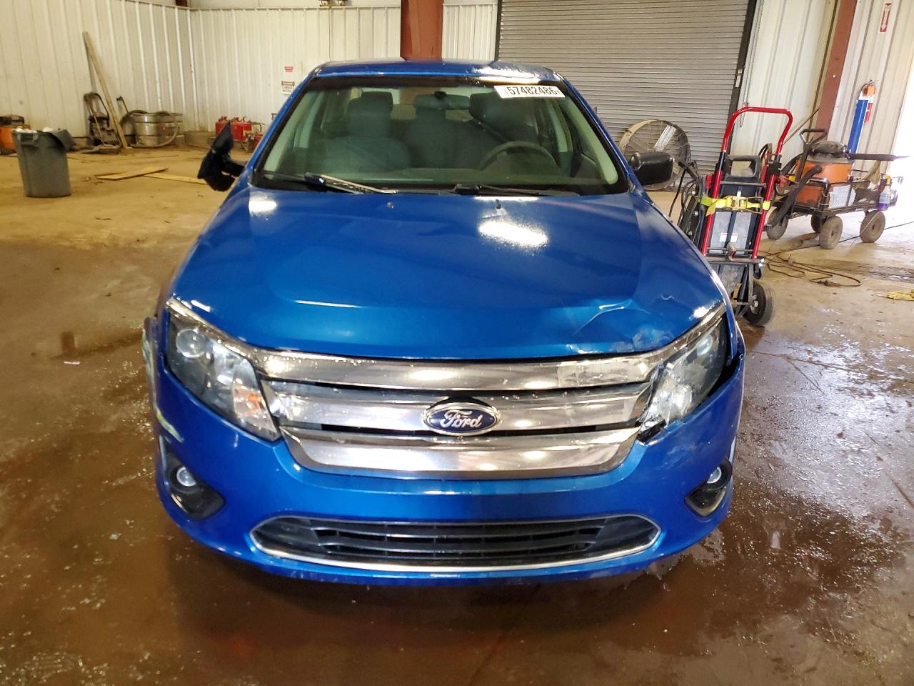 2011 Ford Fusion Se Blue vin: 3FAHP0HA0BR322609