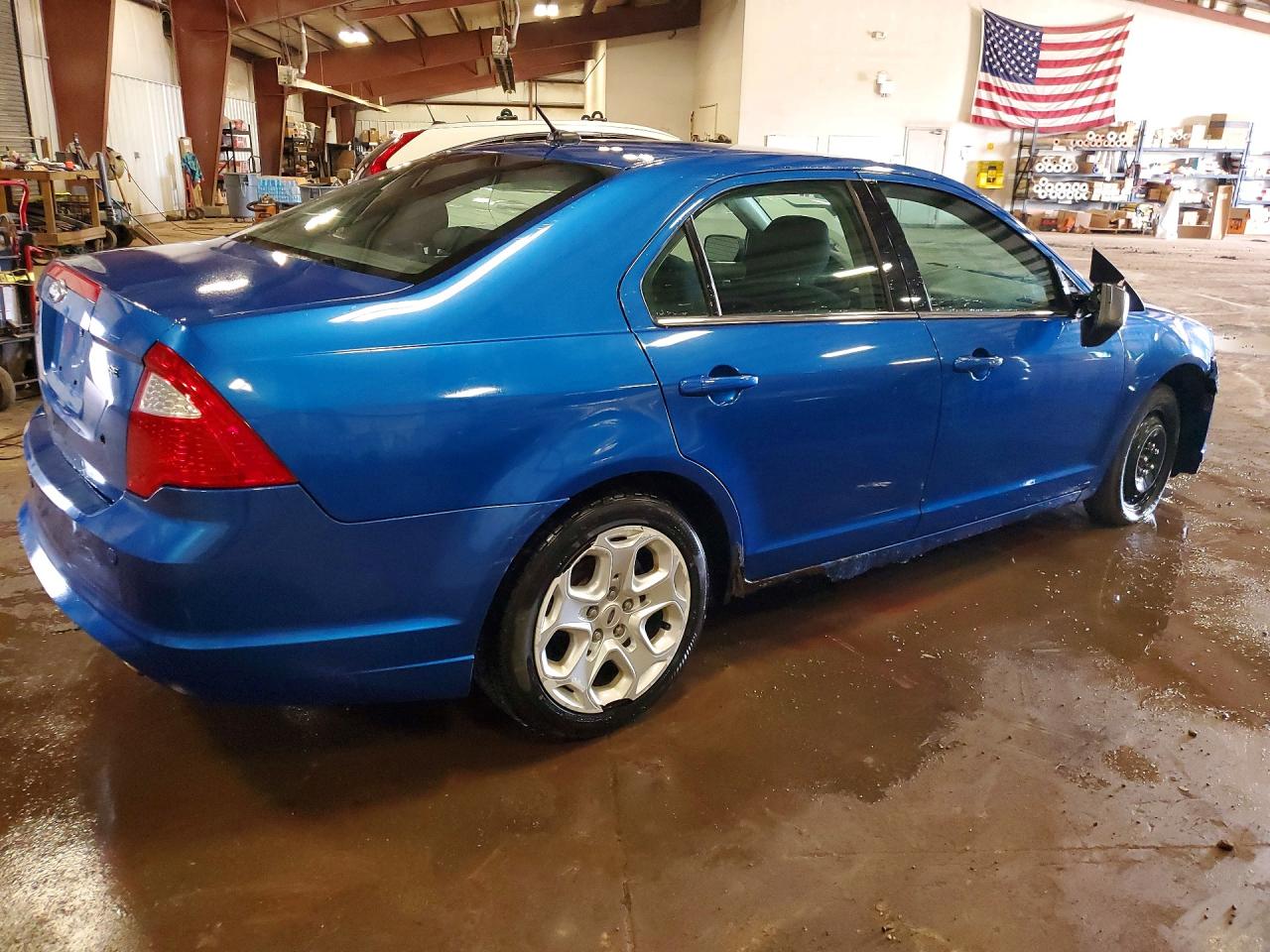 2011 Ford Fusion Se Blue vin: 3FAHP0HA0BR322609