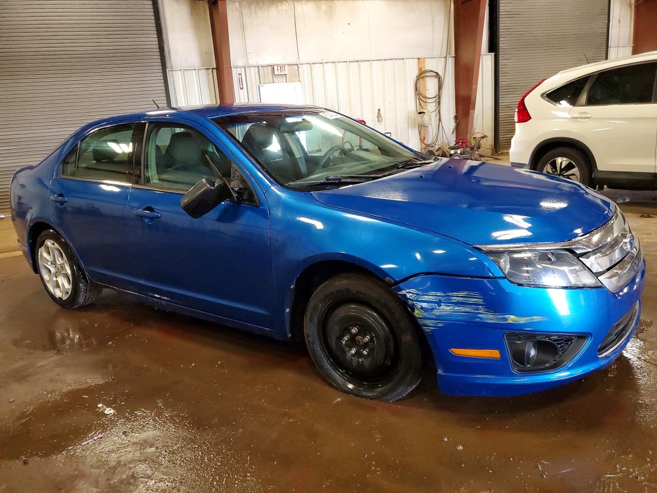 2011 Ford Fusion Se Blue vin: 3FAHP0HA0BR322609