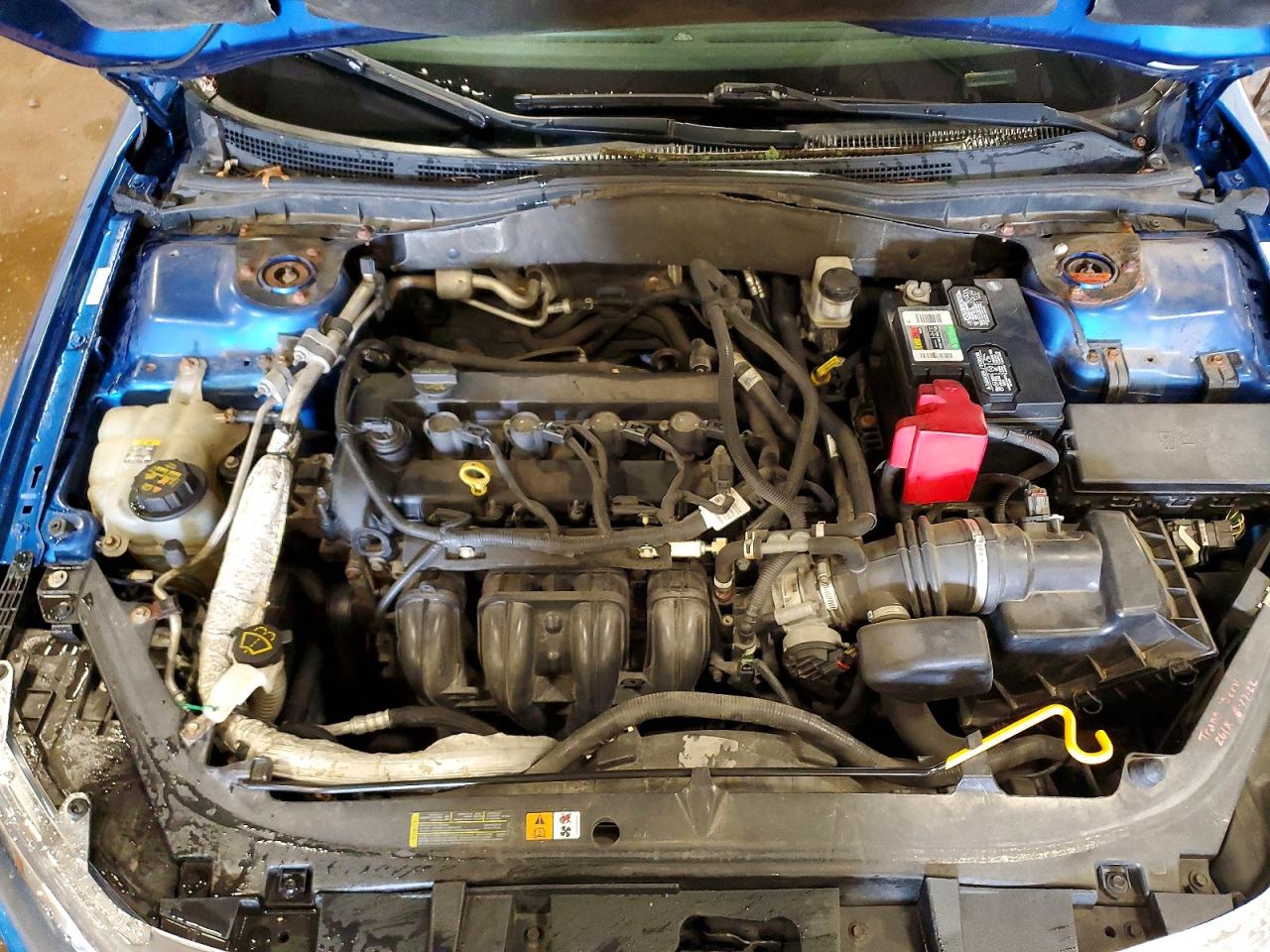 2011 Ford Fusion Se Blue vin: 3FAHP0HA0BR322609