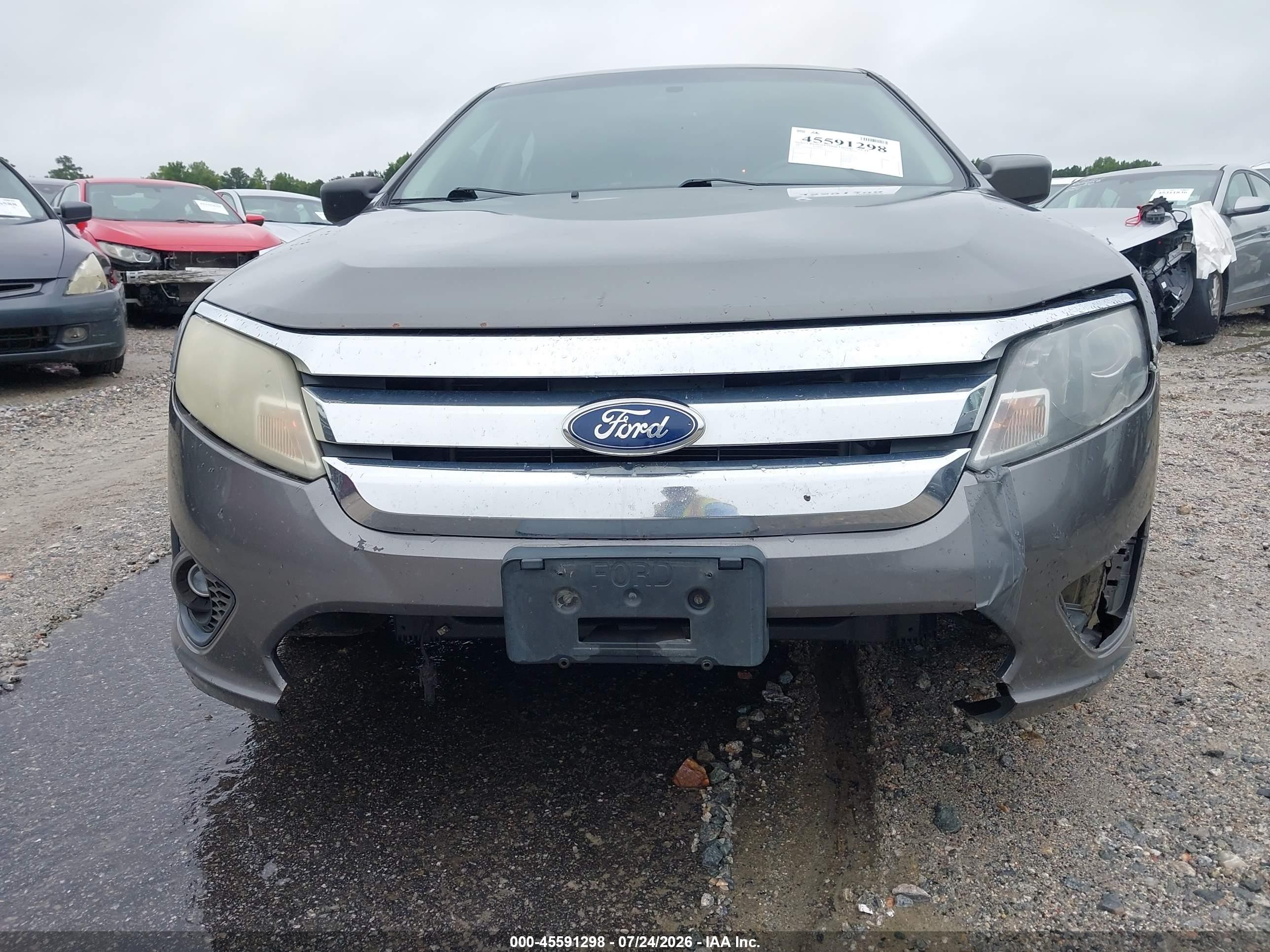 2012 Ford Fusion Se Gray vin: 3FAHP0HA0CR135274