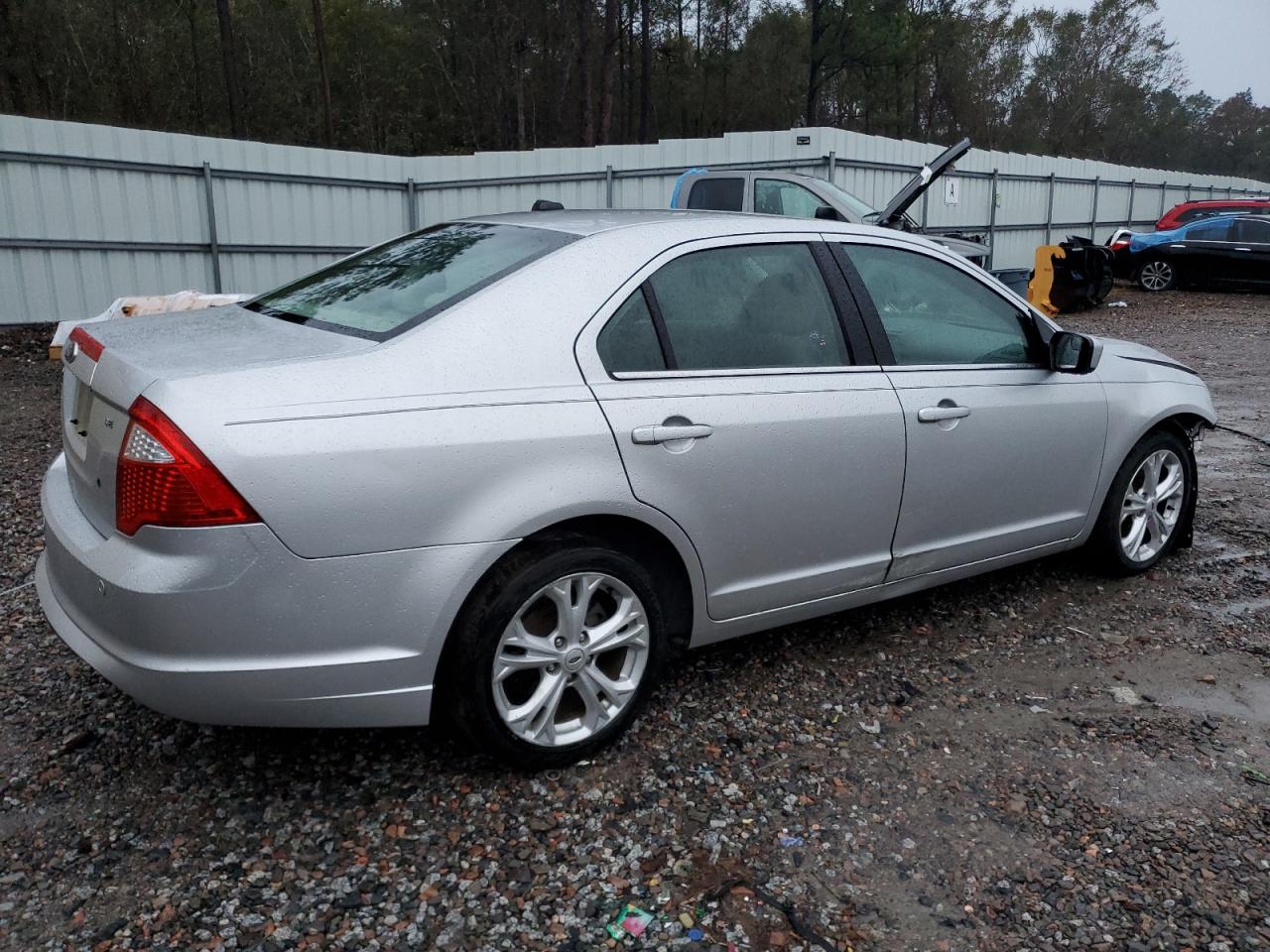 2012 Ford Fusion Silver vin: 3FAHP0HA0CR145688