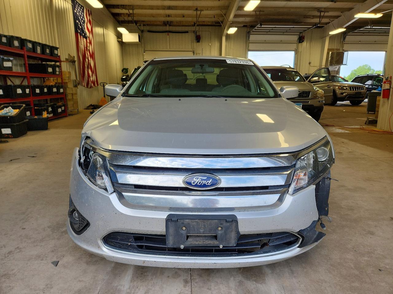 2012 Ford Fusion Se Silver vin: 3FAHP0HA0CR152091